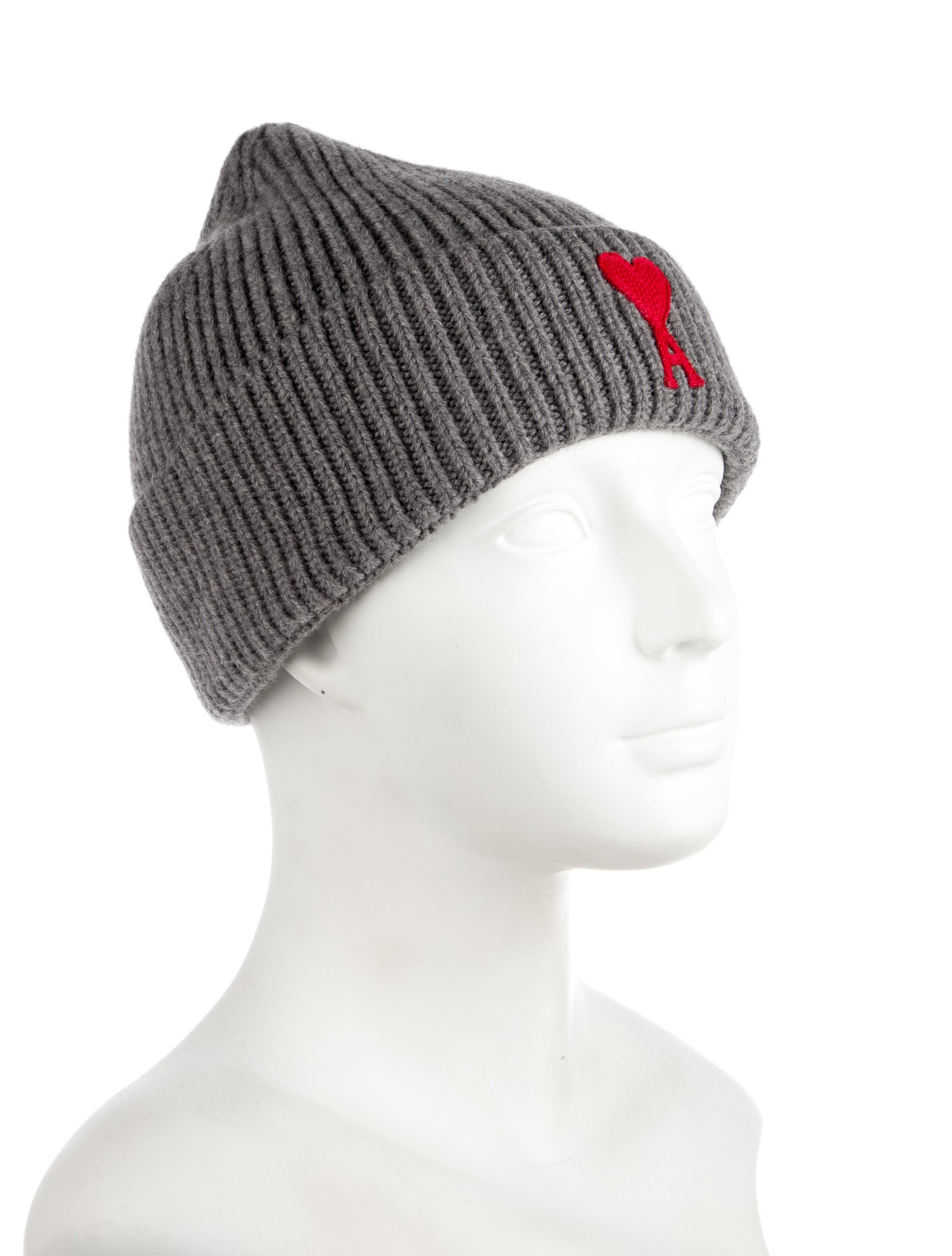 AMI Merino Wool Knit Beanie