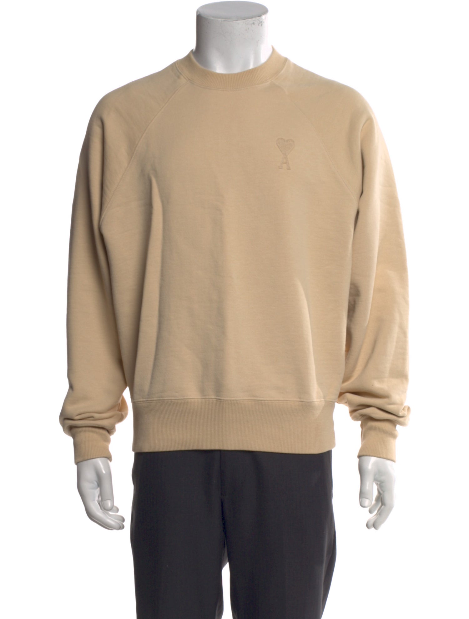 AMI Crew Neck Long Sleeve Sweatshirt