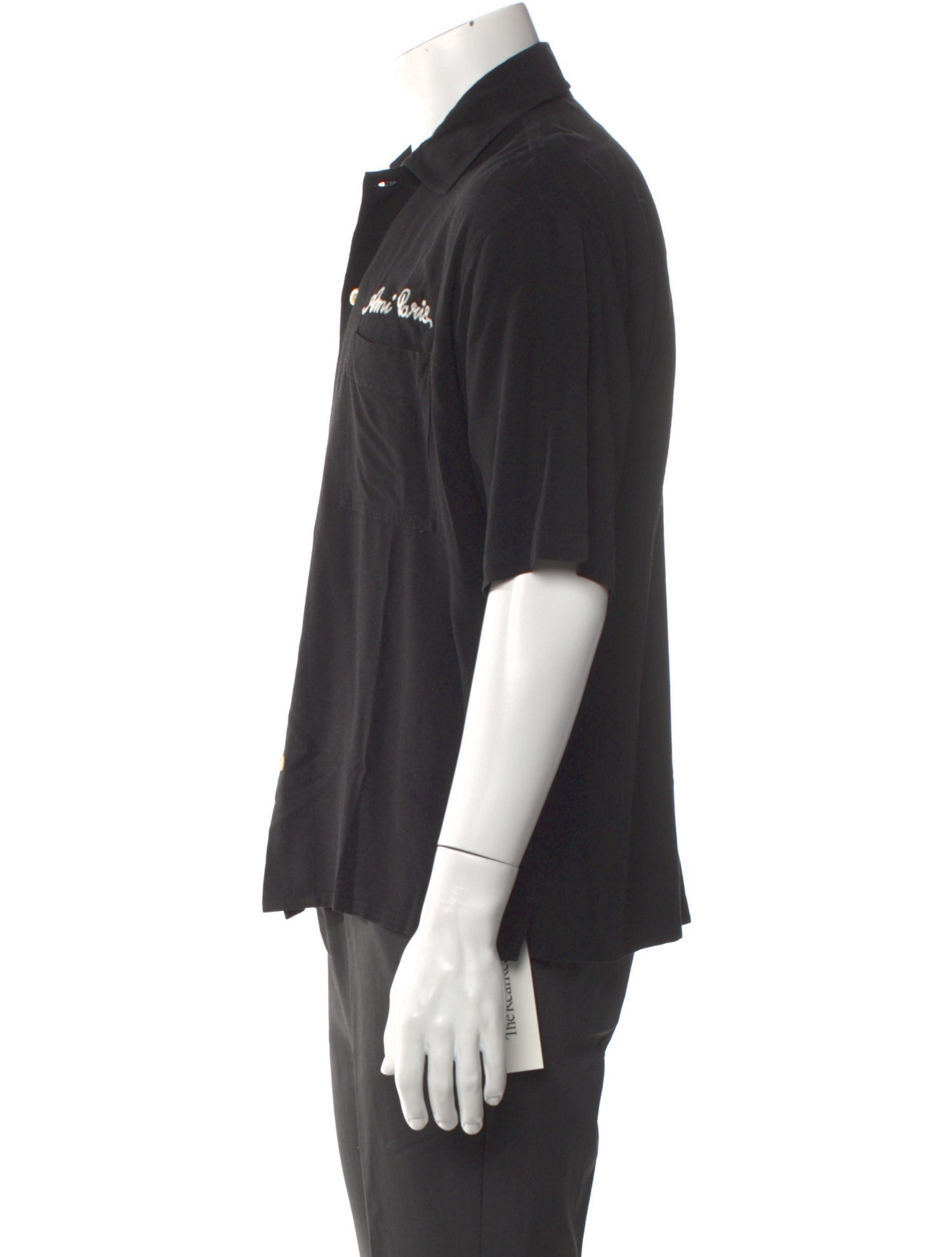 AMI Graphic Print Short Sleeve Shirt