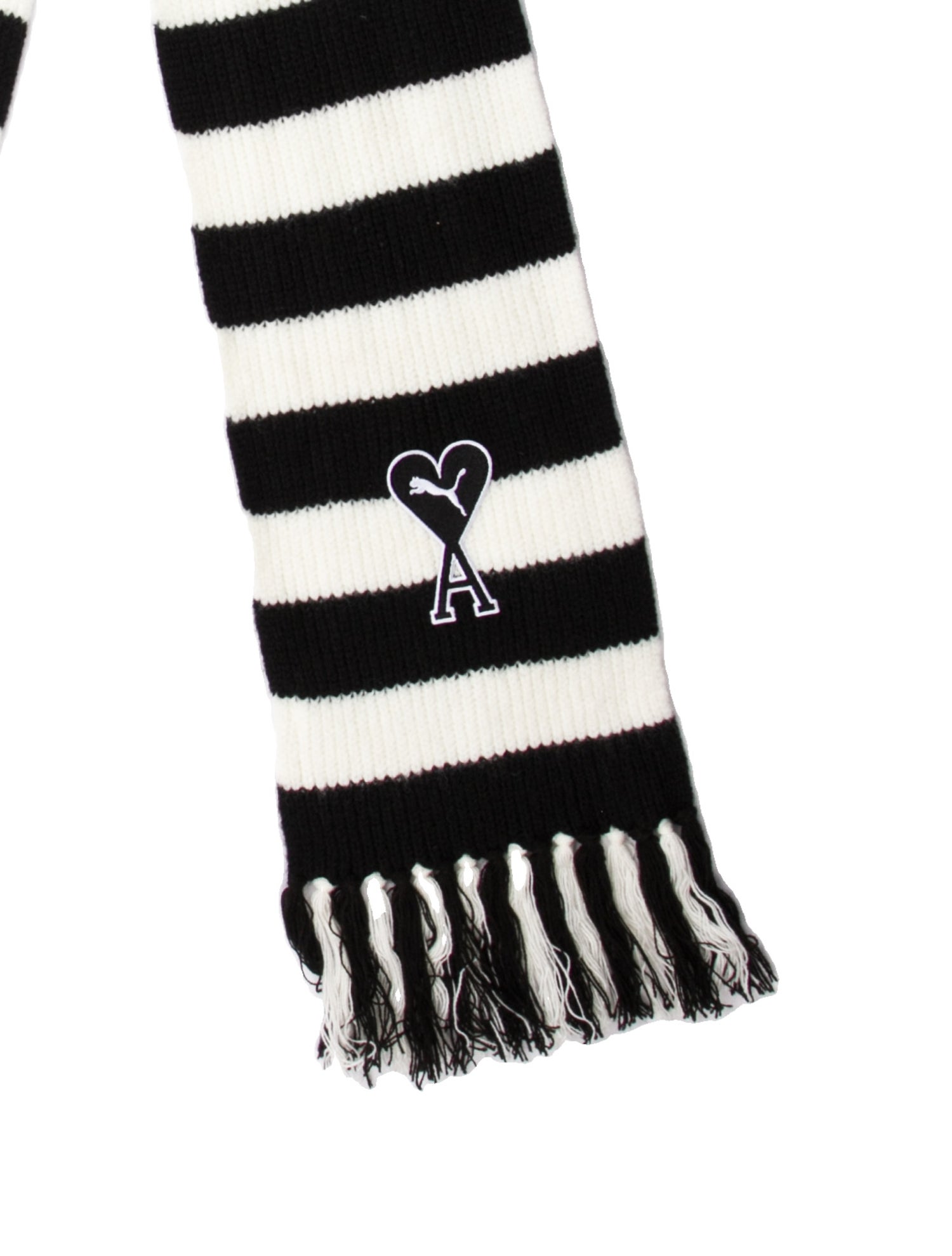 AMI Striped Scarf