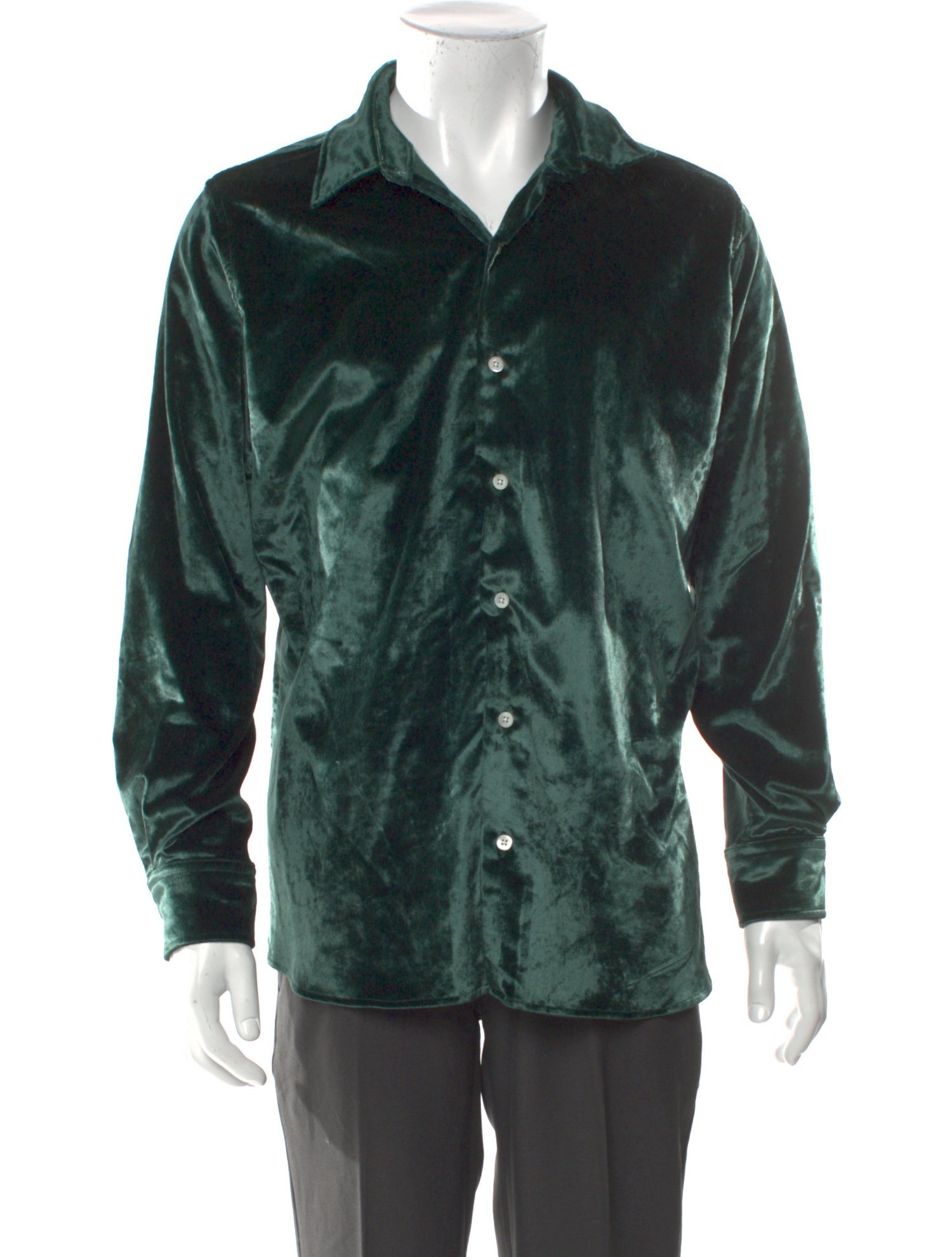 AMI Long Sleeve Denim Shirt