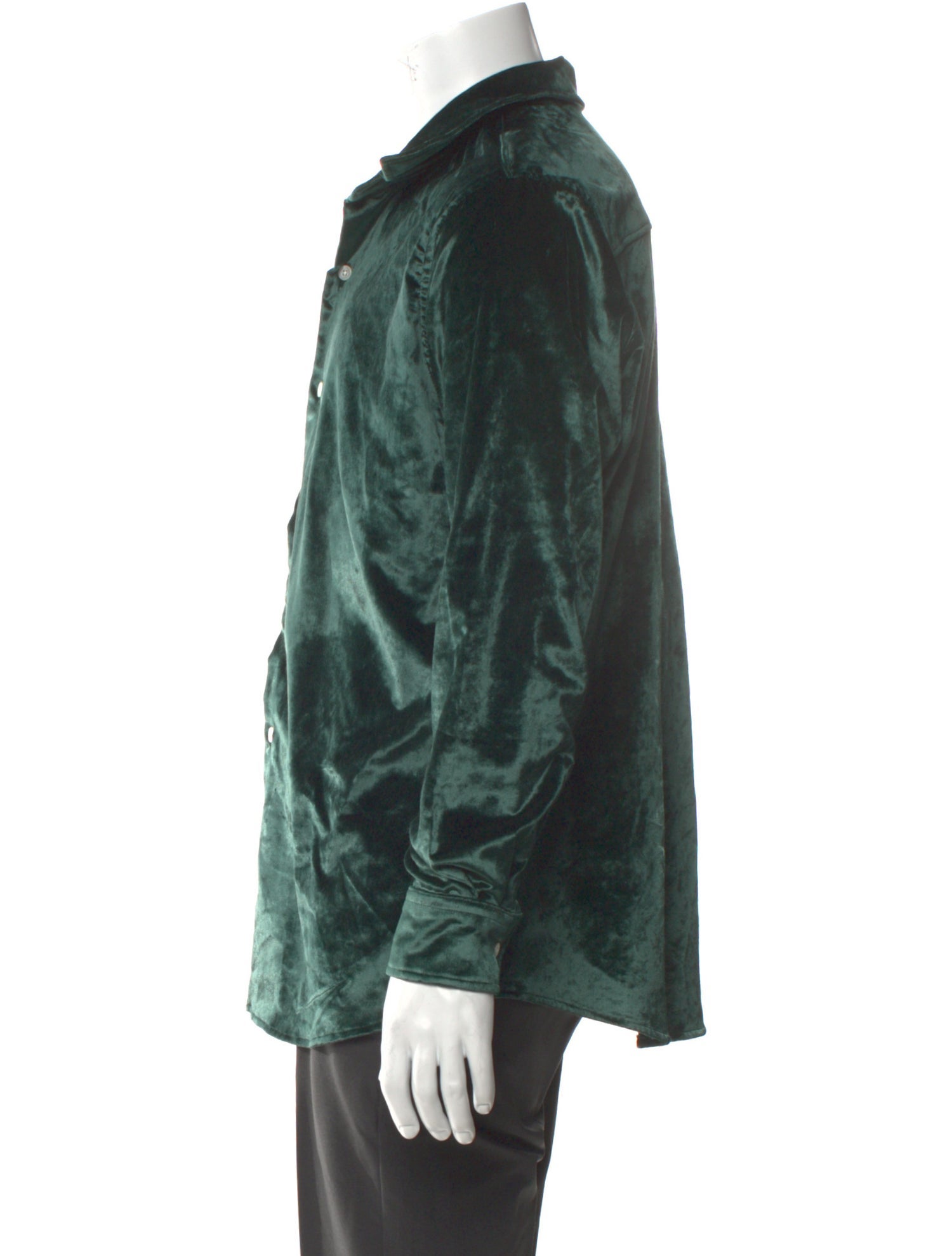 AMI Long Sleeve Denim Shirt