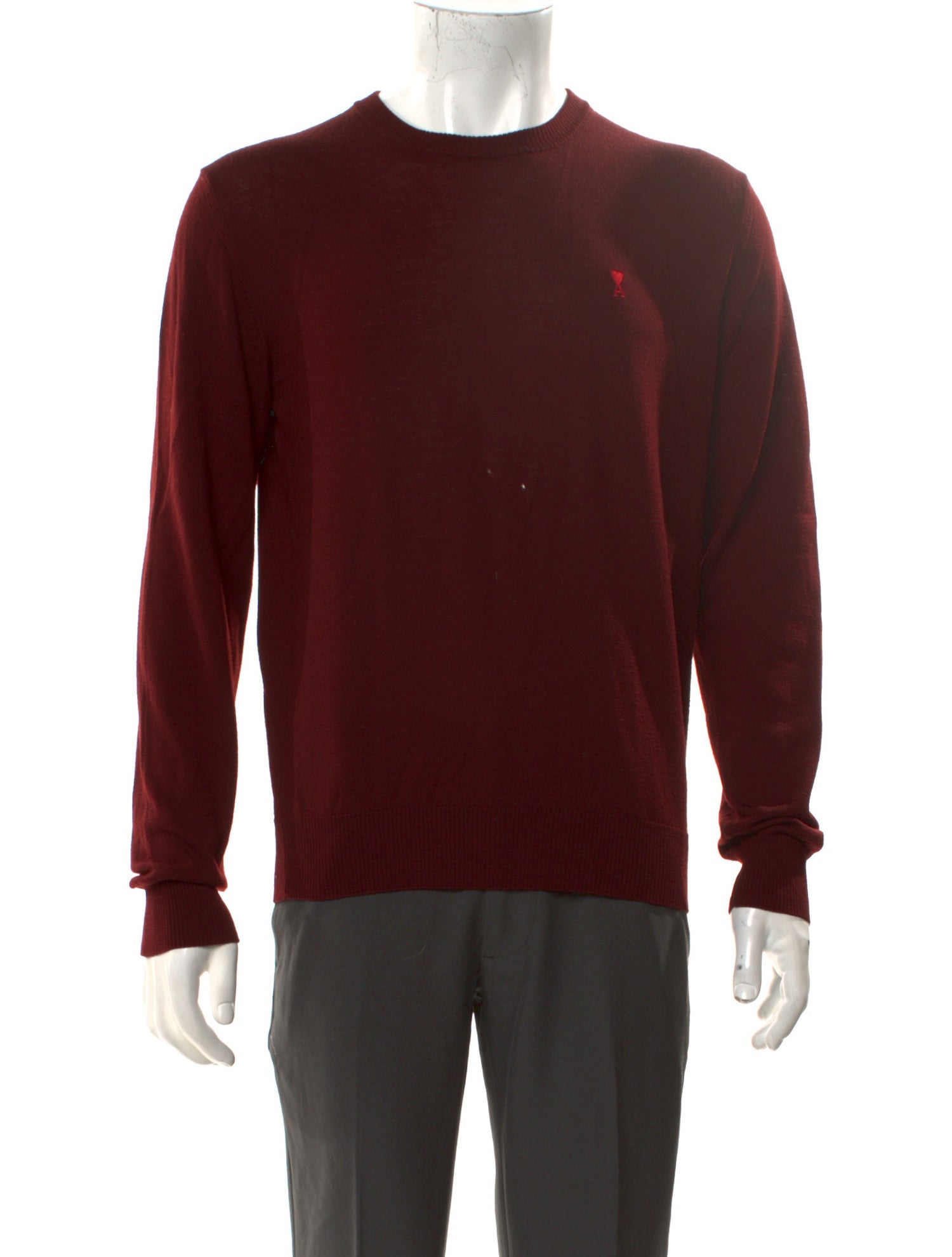 AMI Wool Crew Neck Pullover