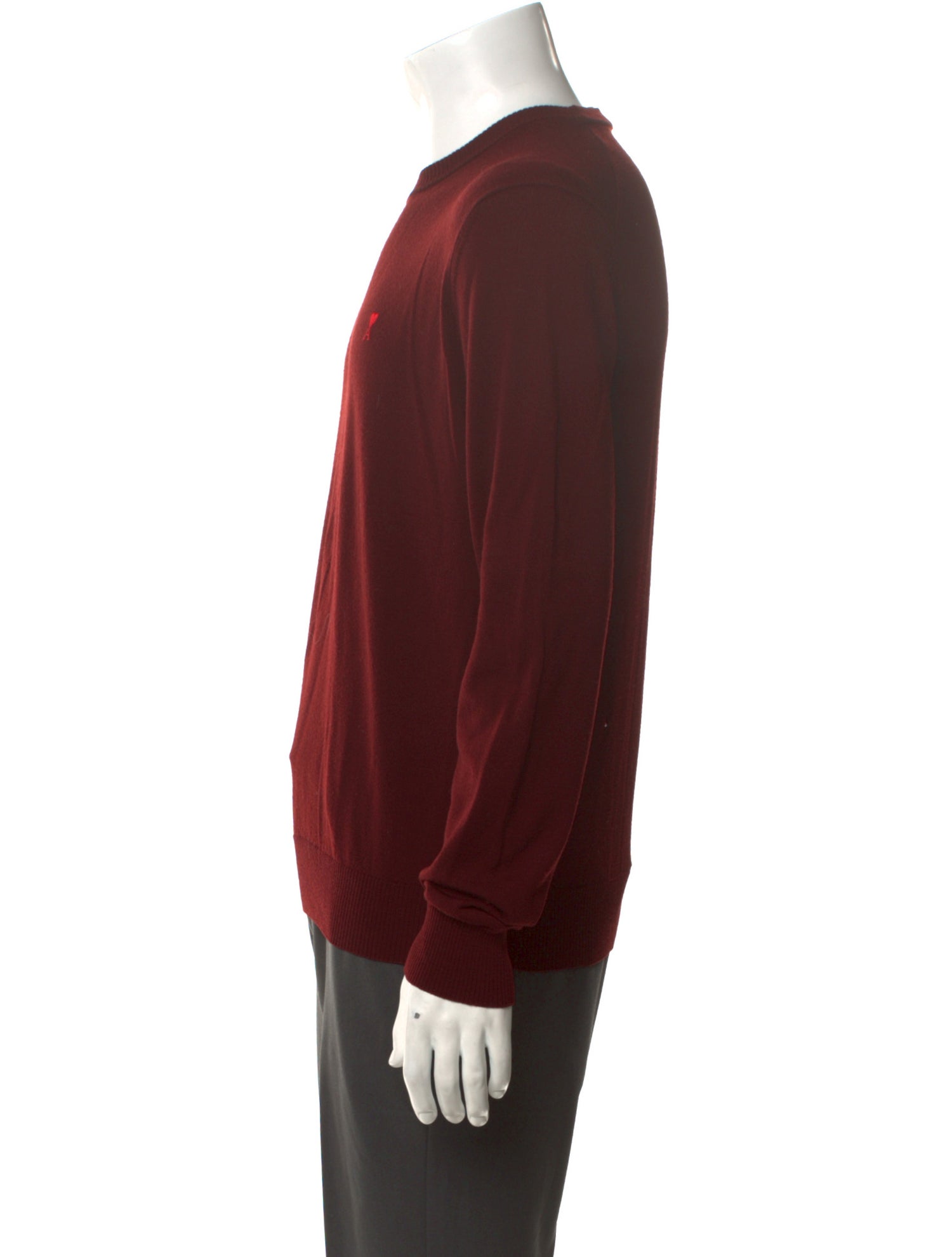 AMI Wool Crew Neck Pullover