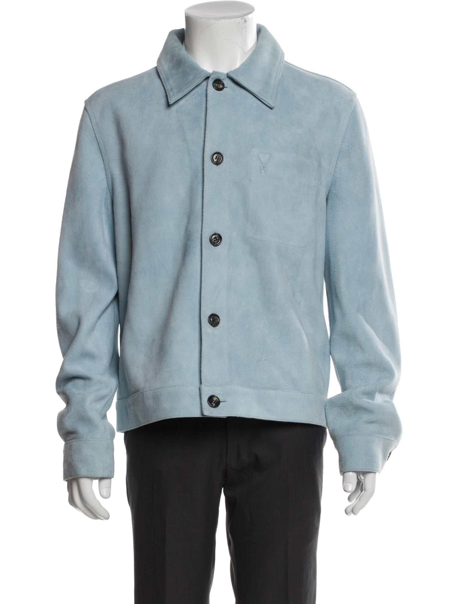 AMI Suede Denim Jacket