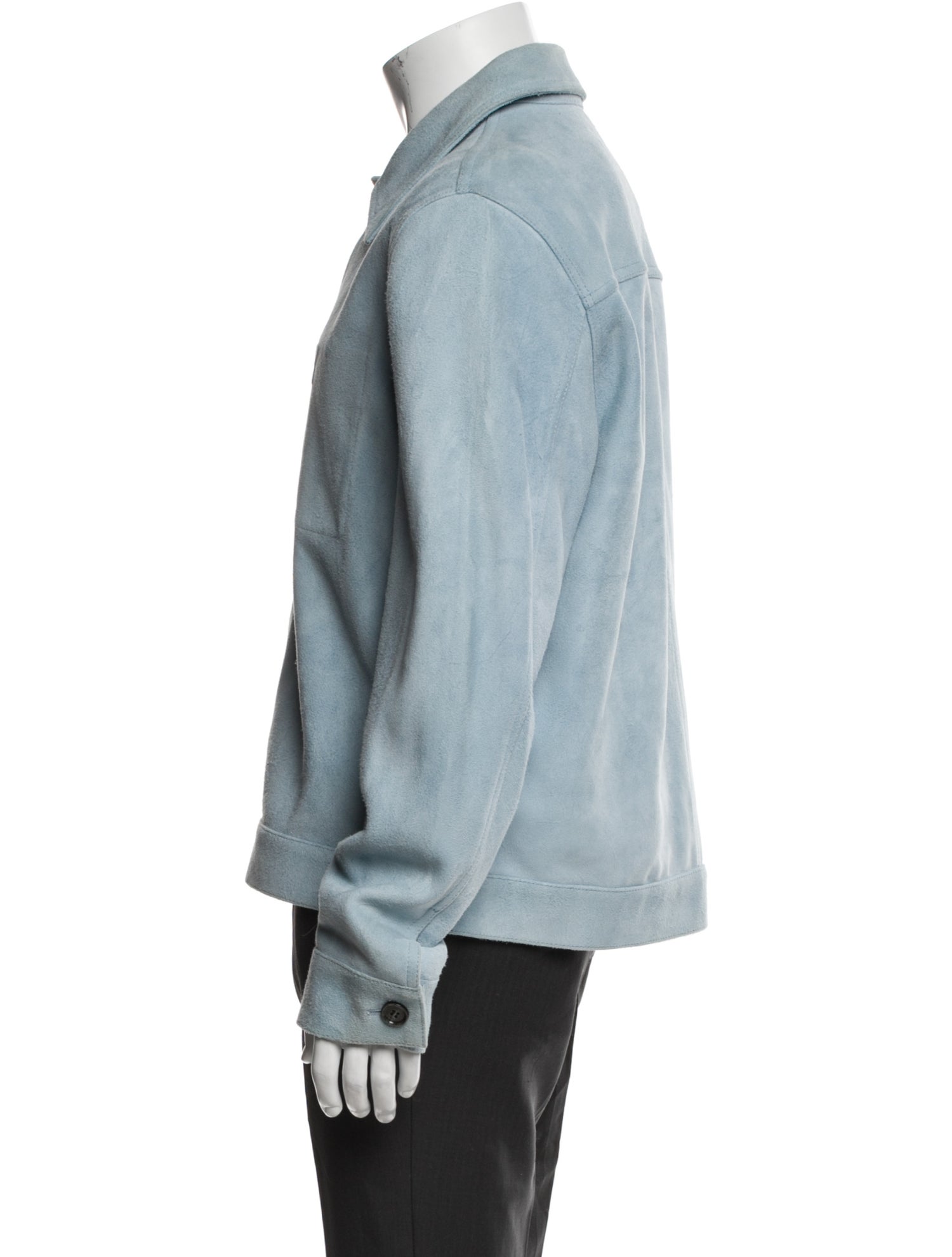 AMI Suede Denim Jacket