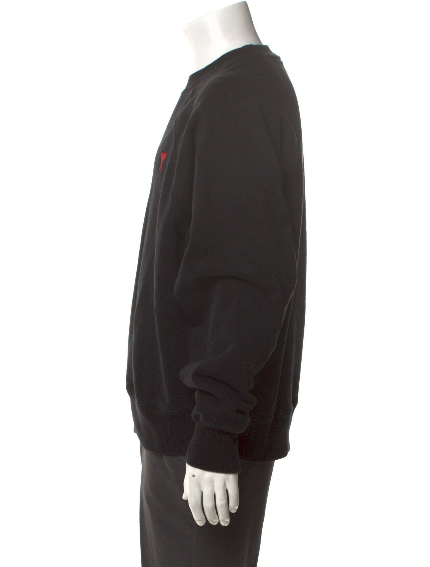 AMI Crew Neck Long Sleeve Sweatshirt