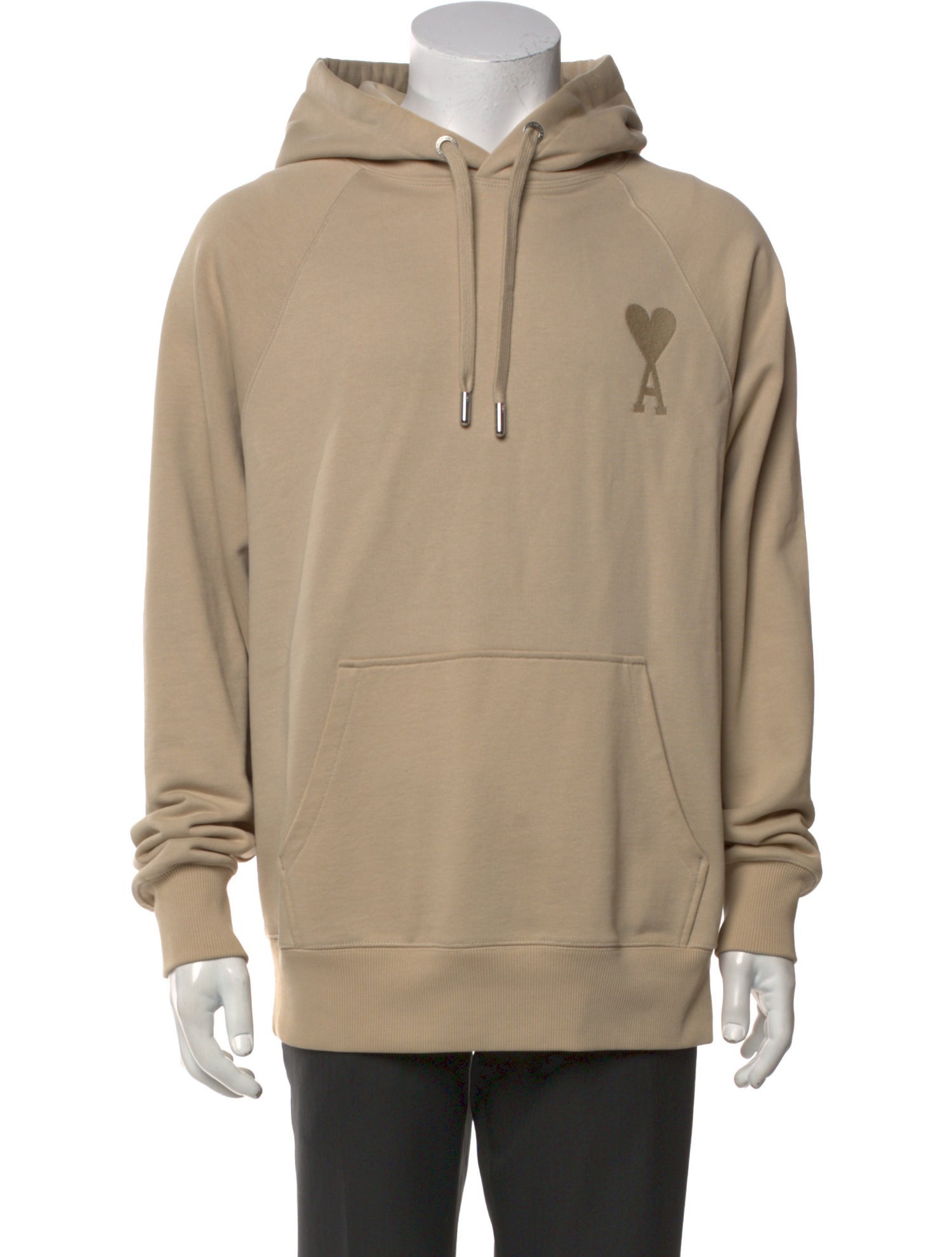 AMI Mock Neck Long Sleeve Hoodie
