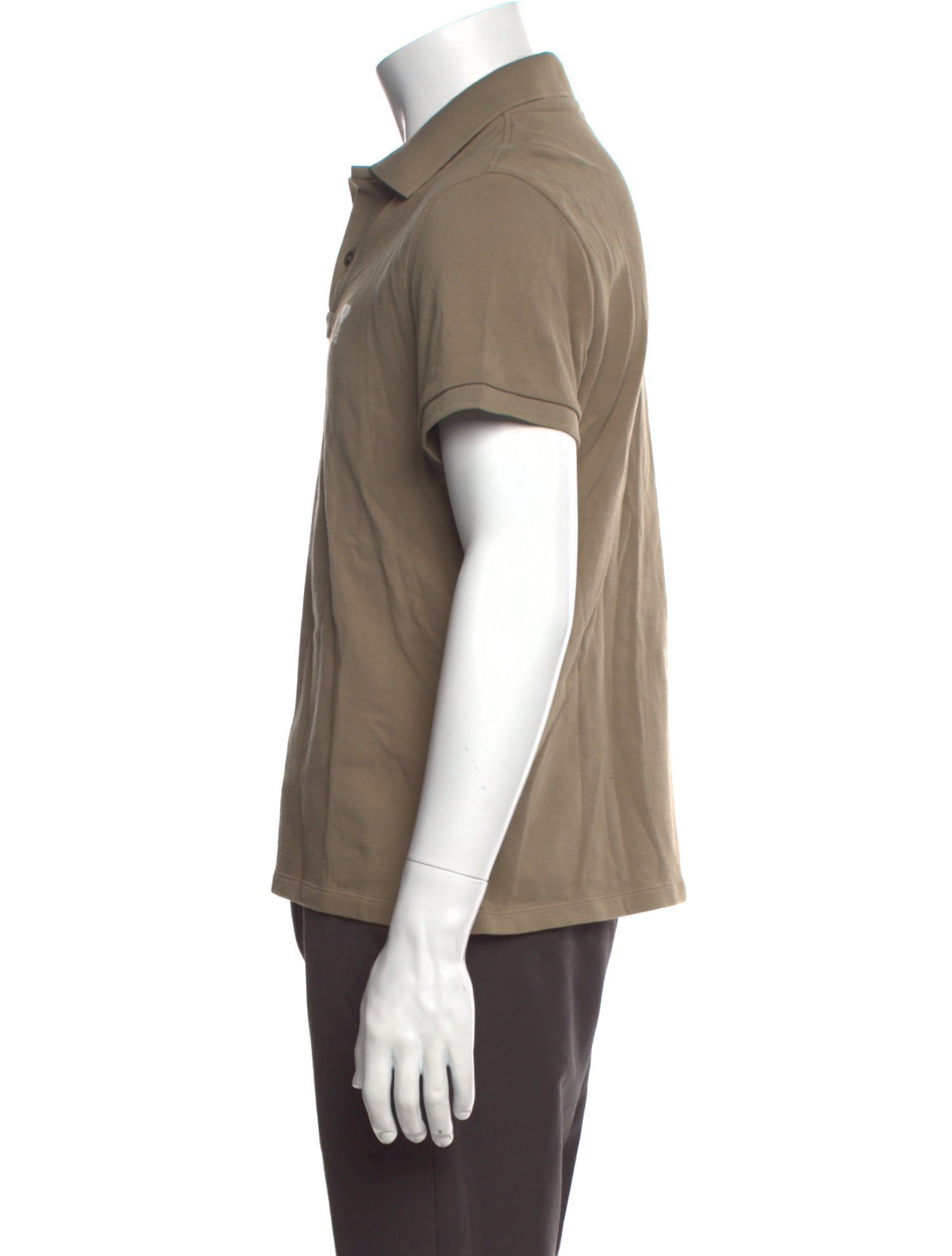 AMI Collar Short Sleeve Polo Shirt