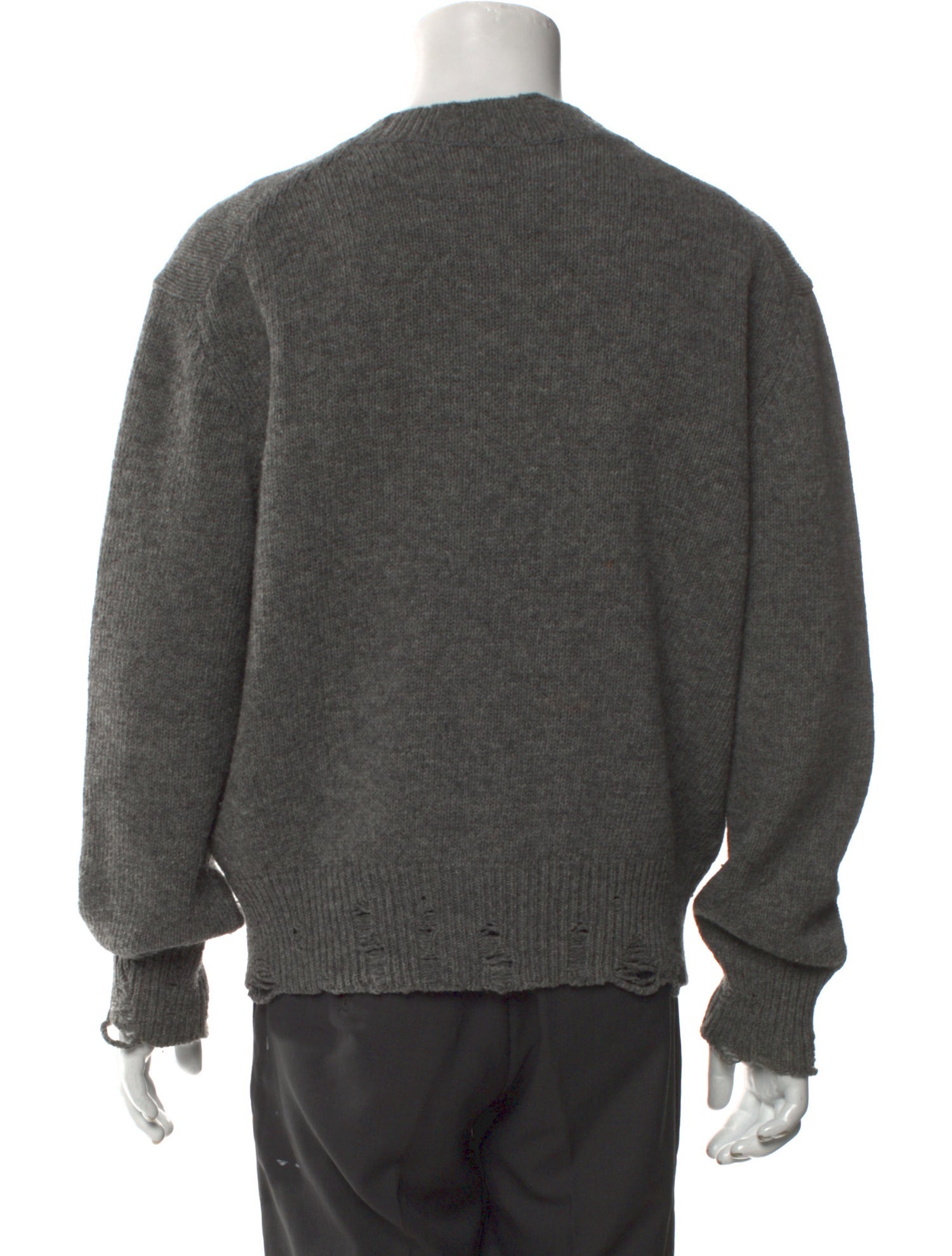 Virgin Wool V-Neck Pullover