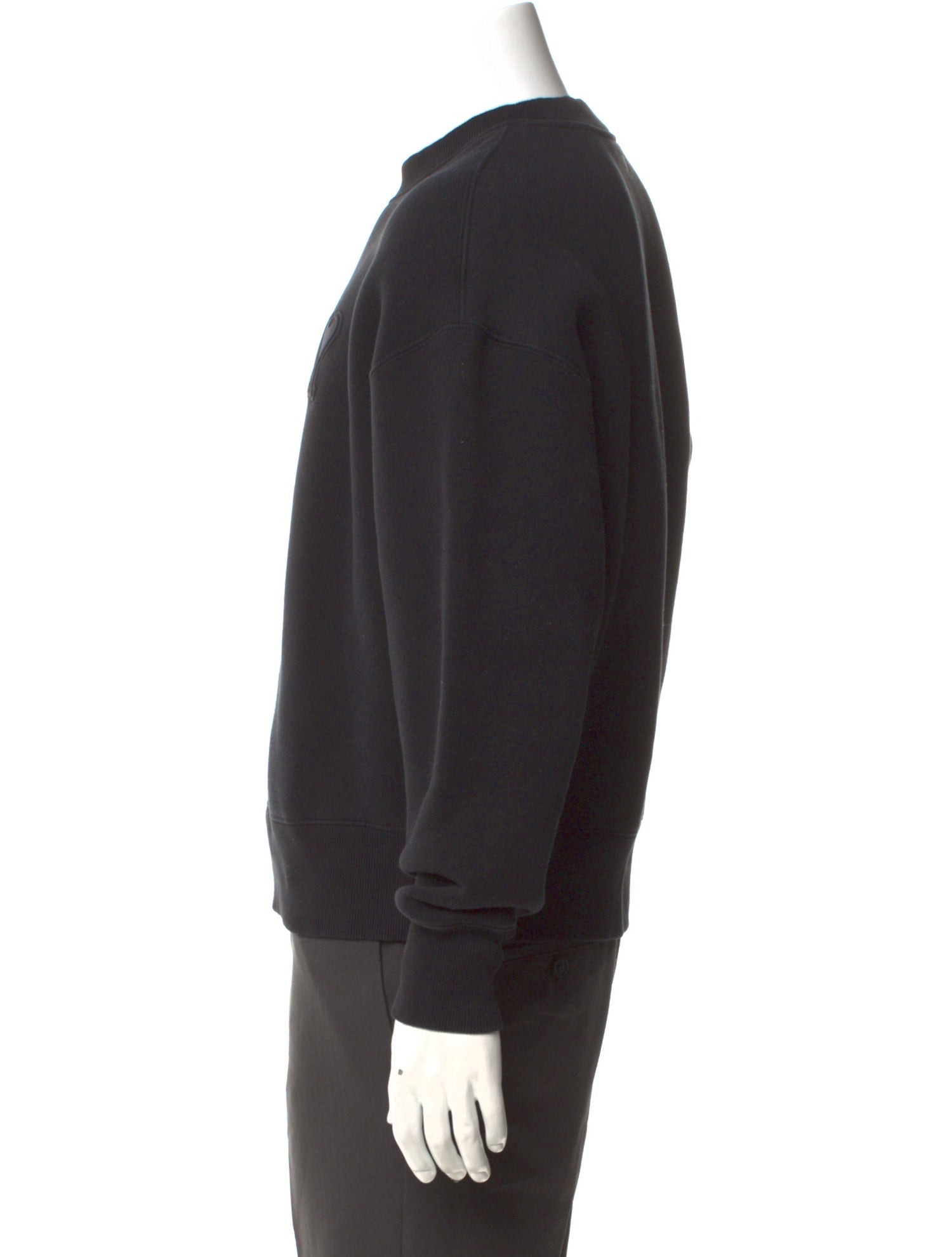 AMI Crew Neck Long Sleeve Sweatshirt