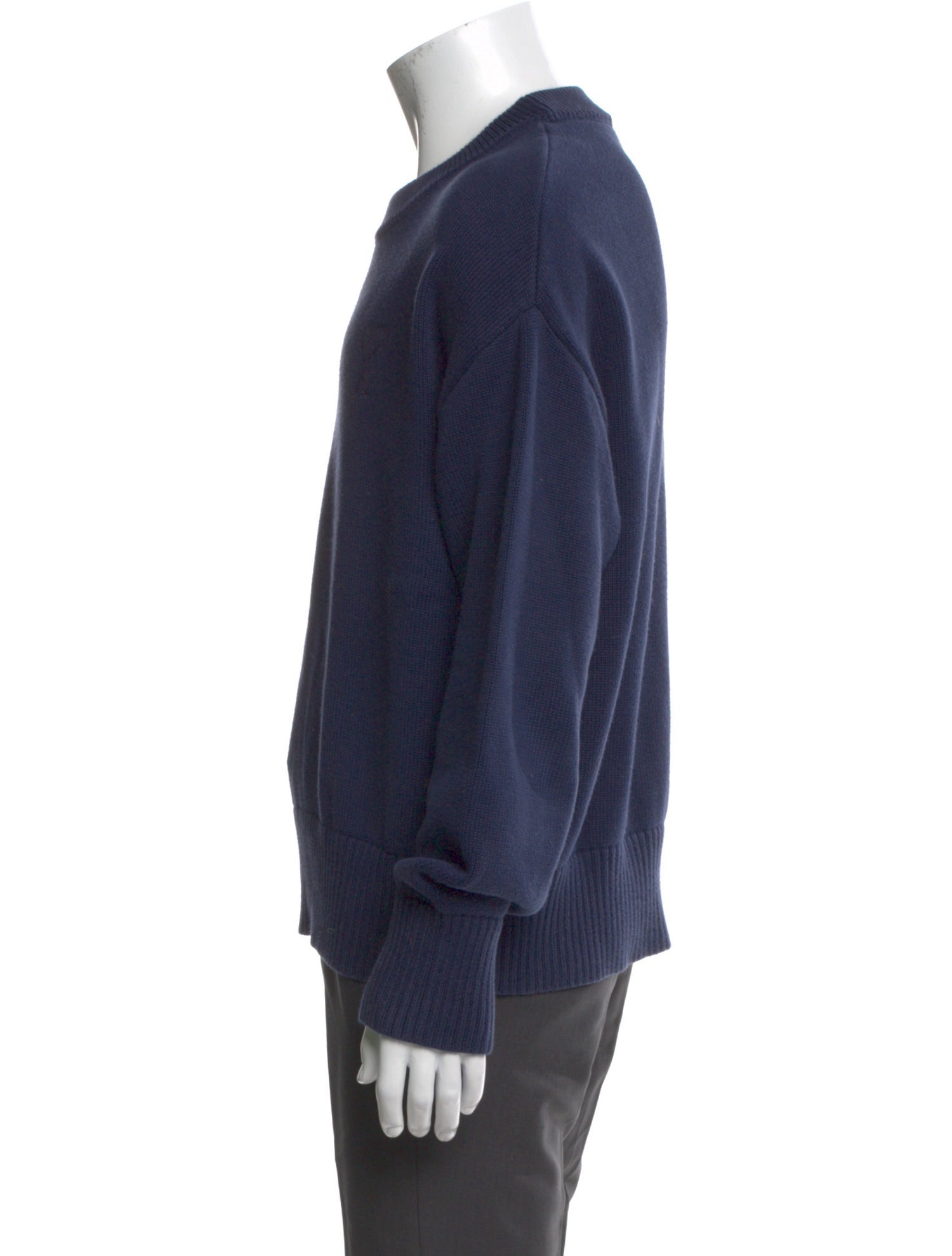 AMI Crew Neck Long Sleeve Pullover
