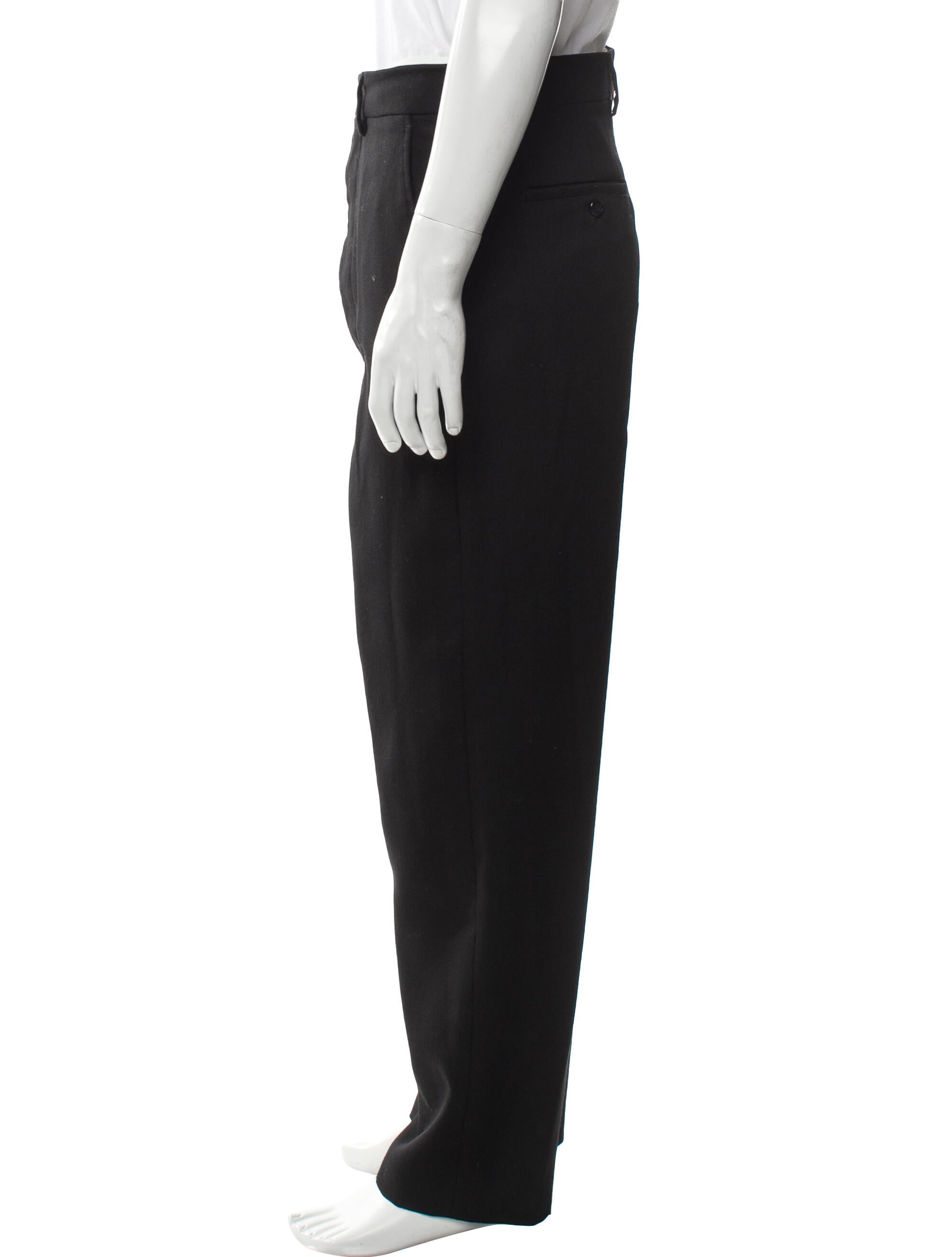 AMI Virgin Wool Dress Pants