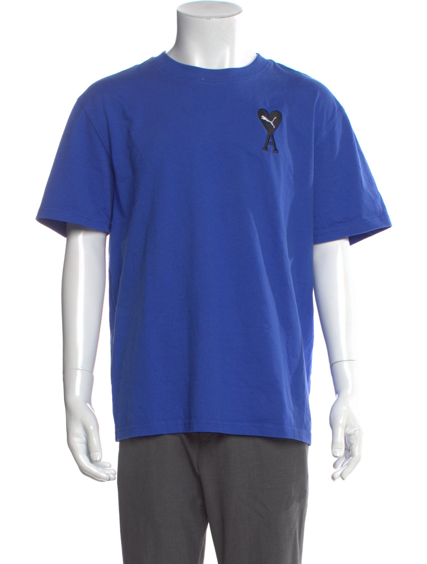 AMI X Puma Graphic Print Crew Neck T-Shirt