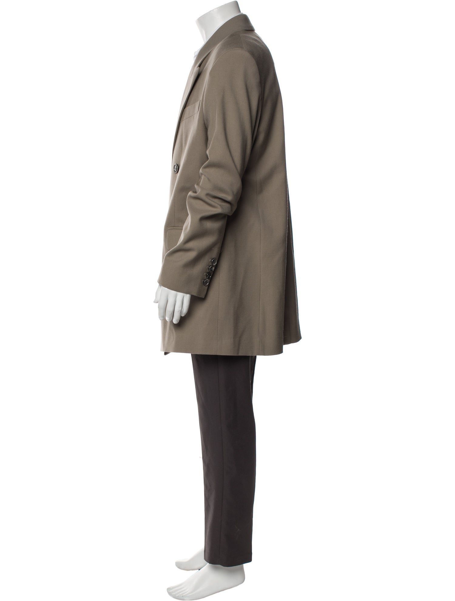 AMI Virgin Wool Trench Coat w/ Tags