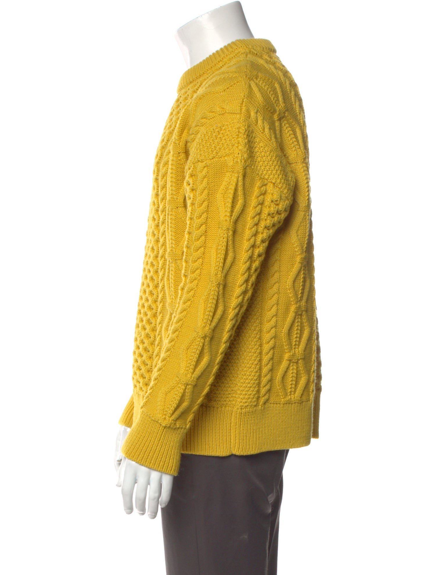 AMI Merino Wool Crew Neck Pullover