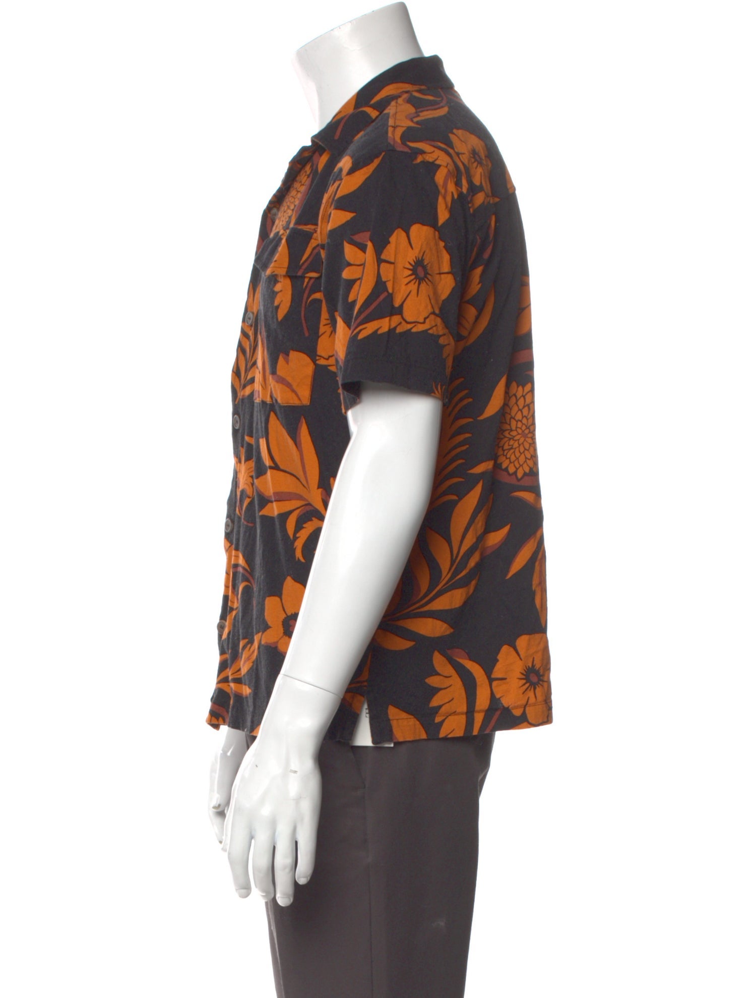 AMI Printed Short Sleeve Shirt