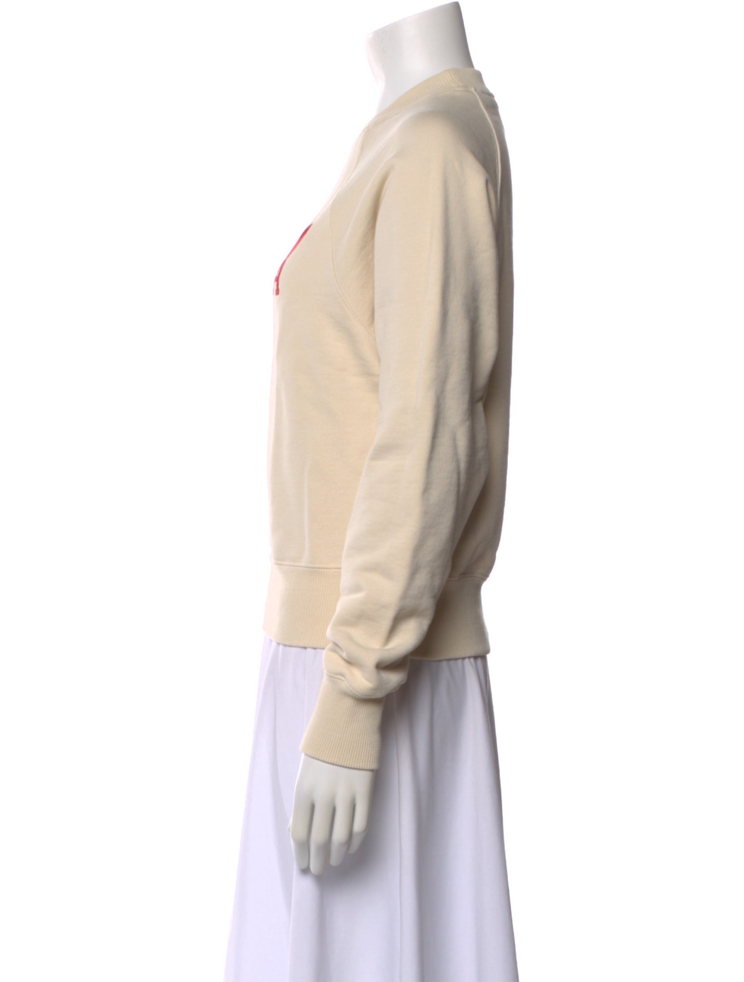 AMI Crew Neck Long Sleeve Sweatshirt