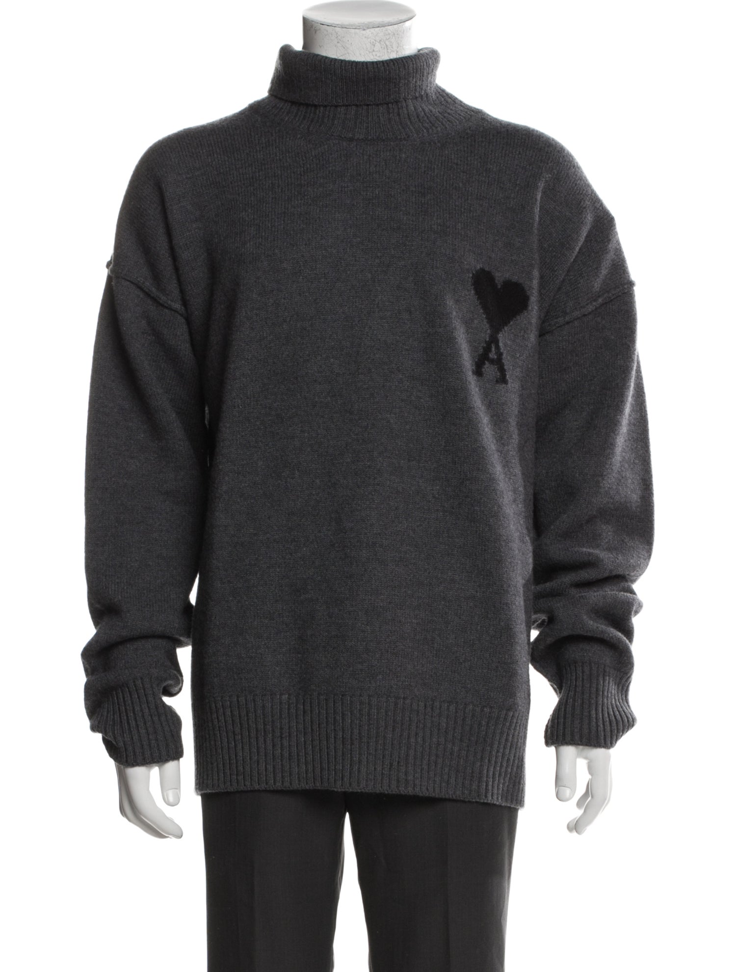 AMI Virgin Wool Turtleneck Pullover w/ Tags