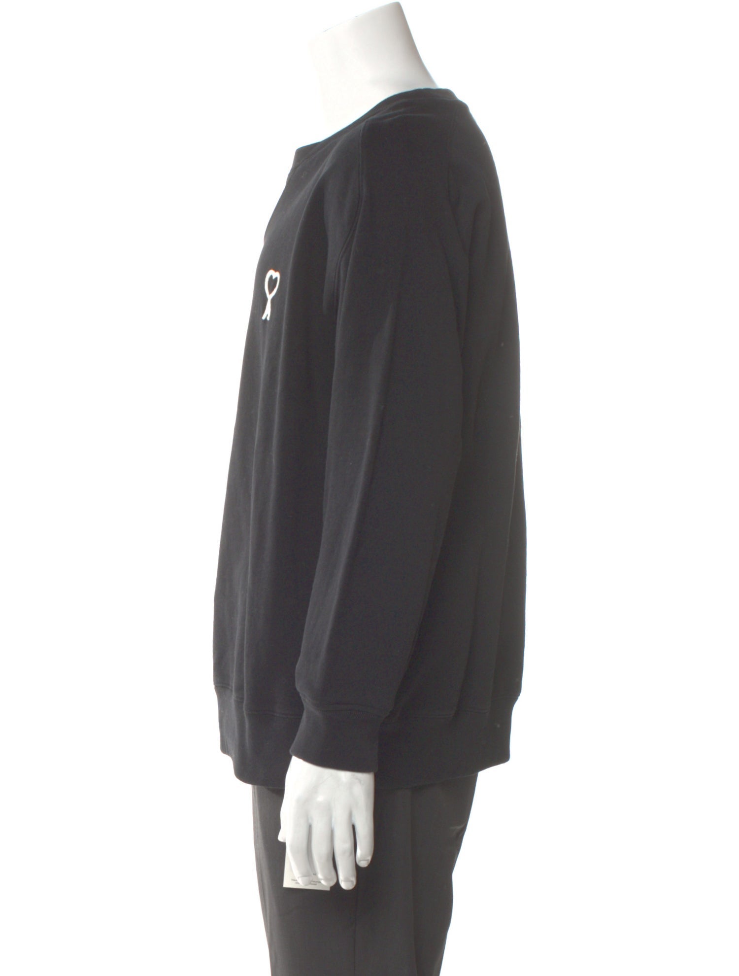 AMI Graphic Print Crew Neck Sweatshirt