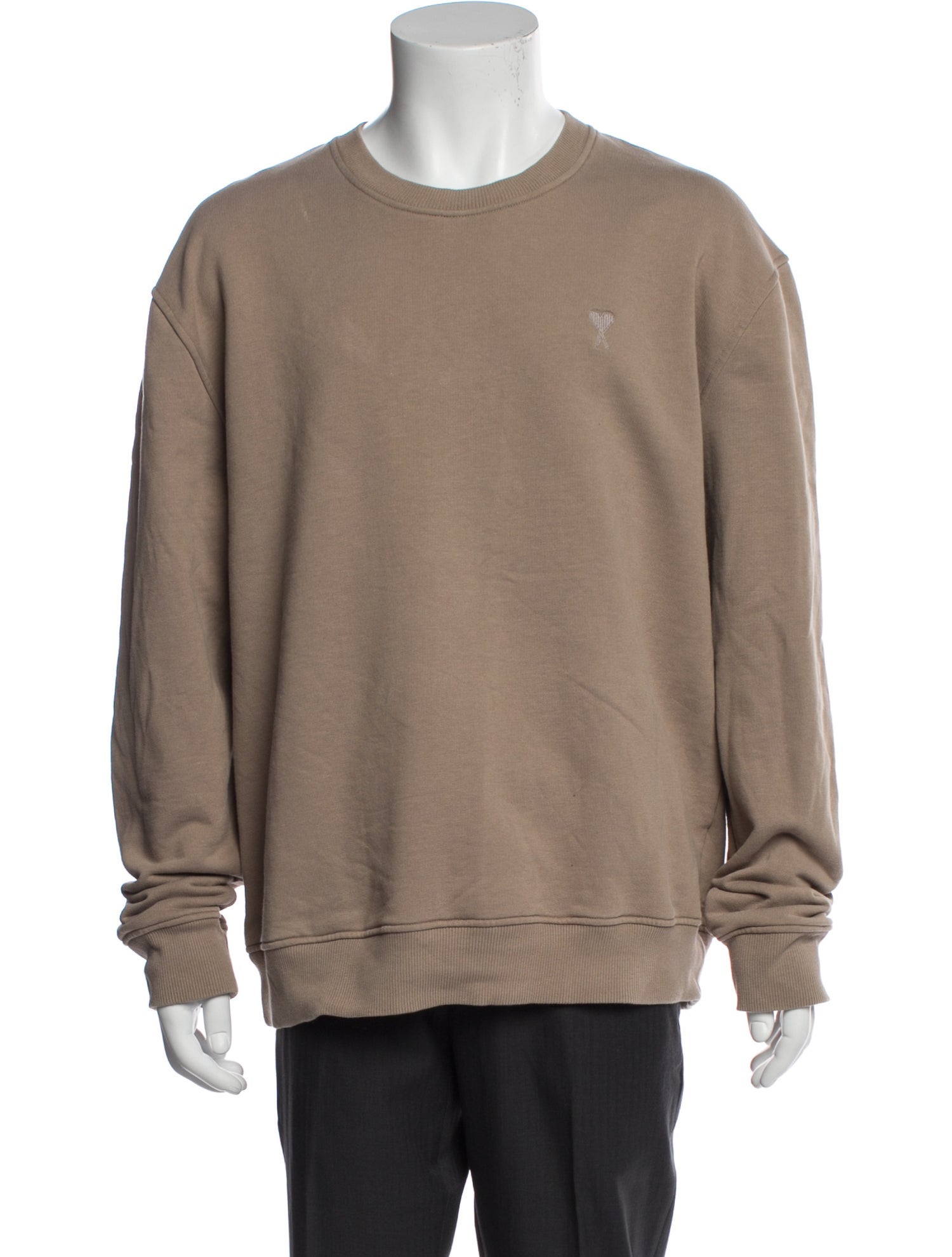 AMI Crew Neck Long Sleeve Sweatshirt