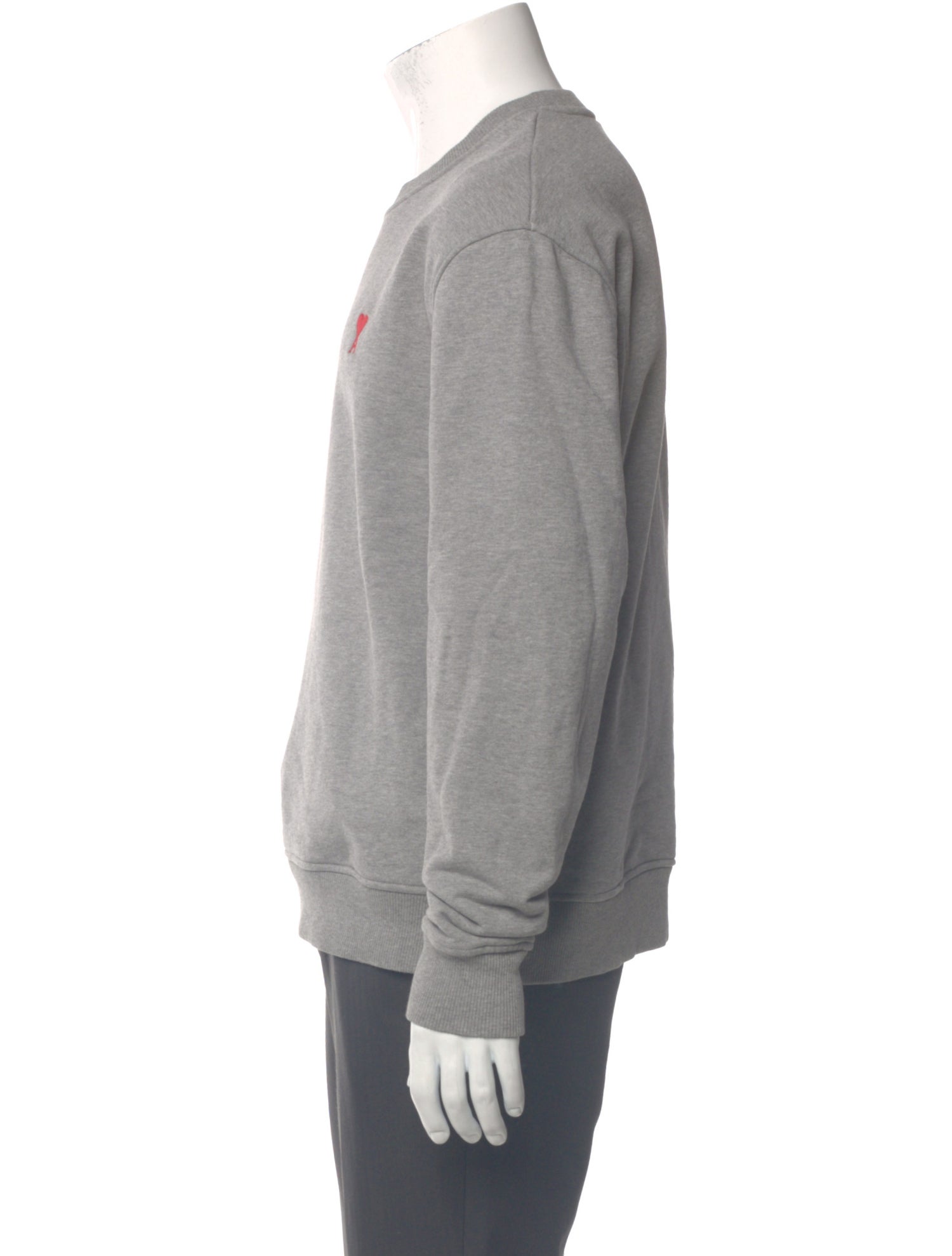 AMI Crew Neck Long Sleeve Sweatshirt