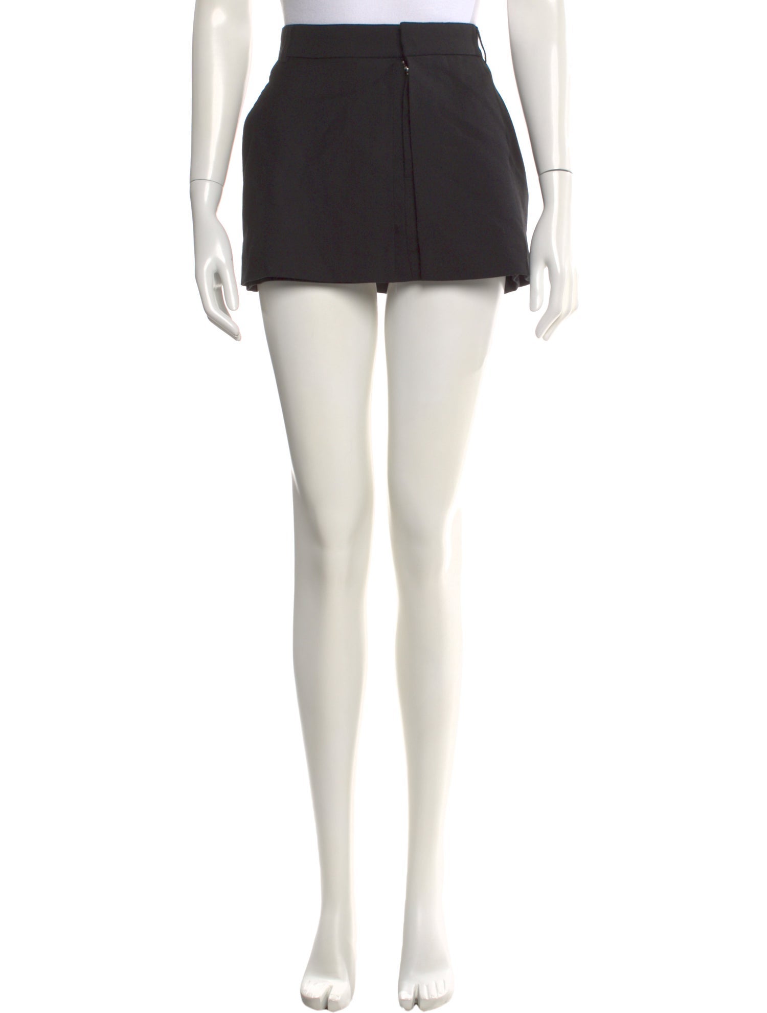 AMI Virgin Wool Mini Skirt