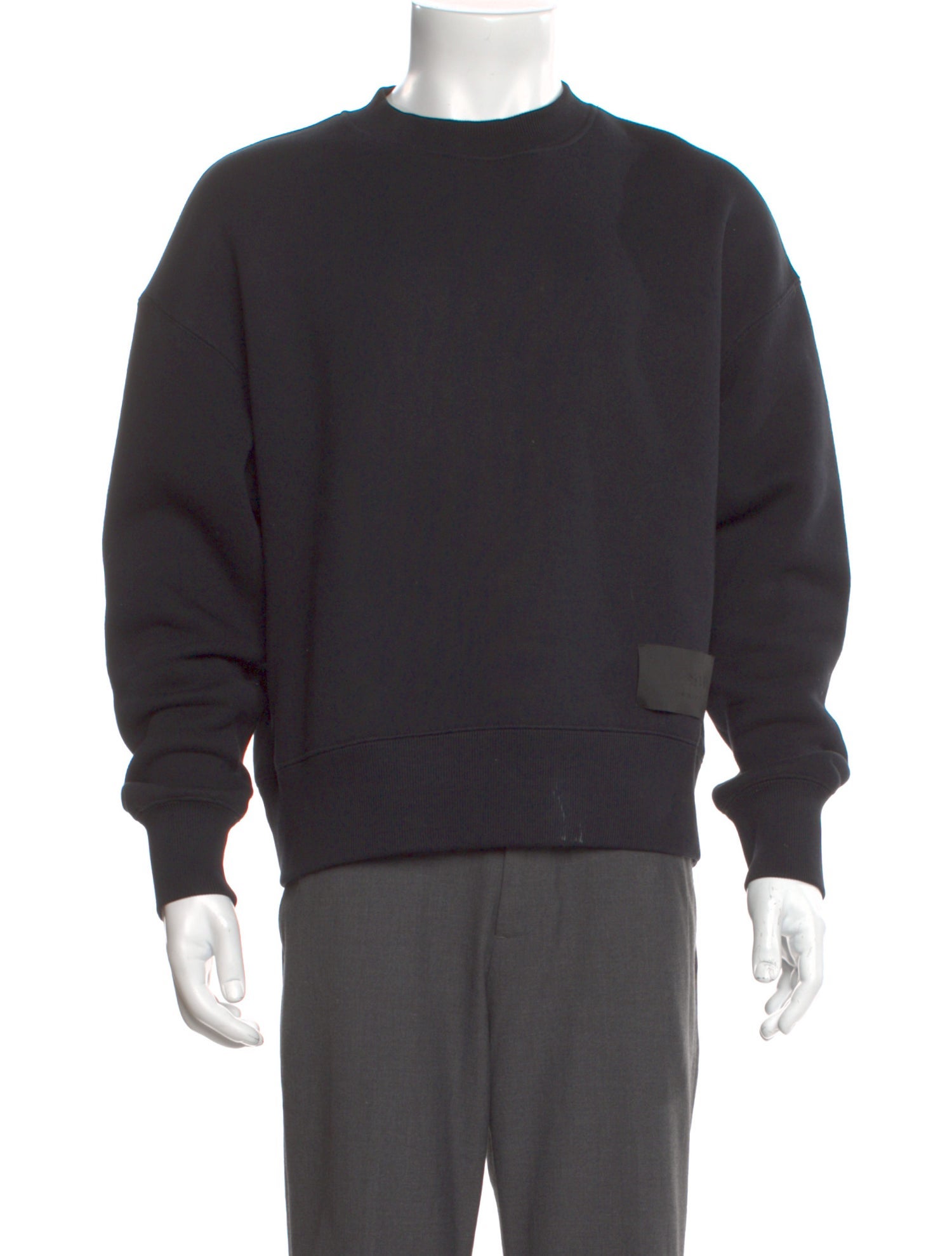 AMI Crew Neck Long Sleeve Sweatshirt