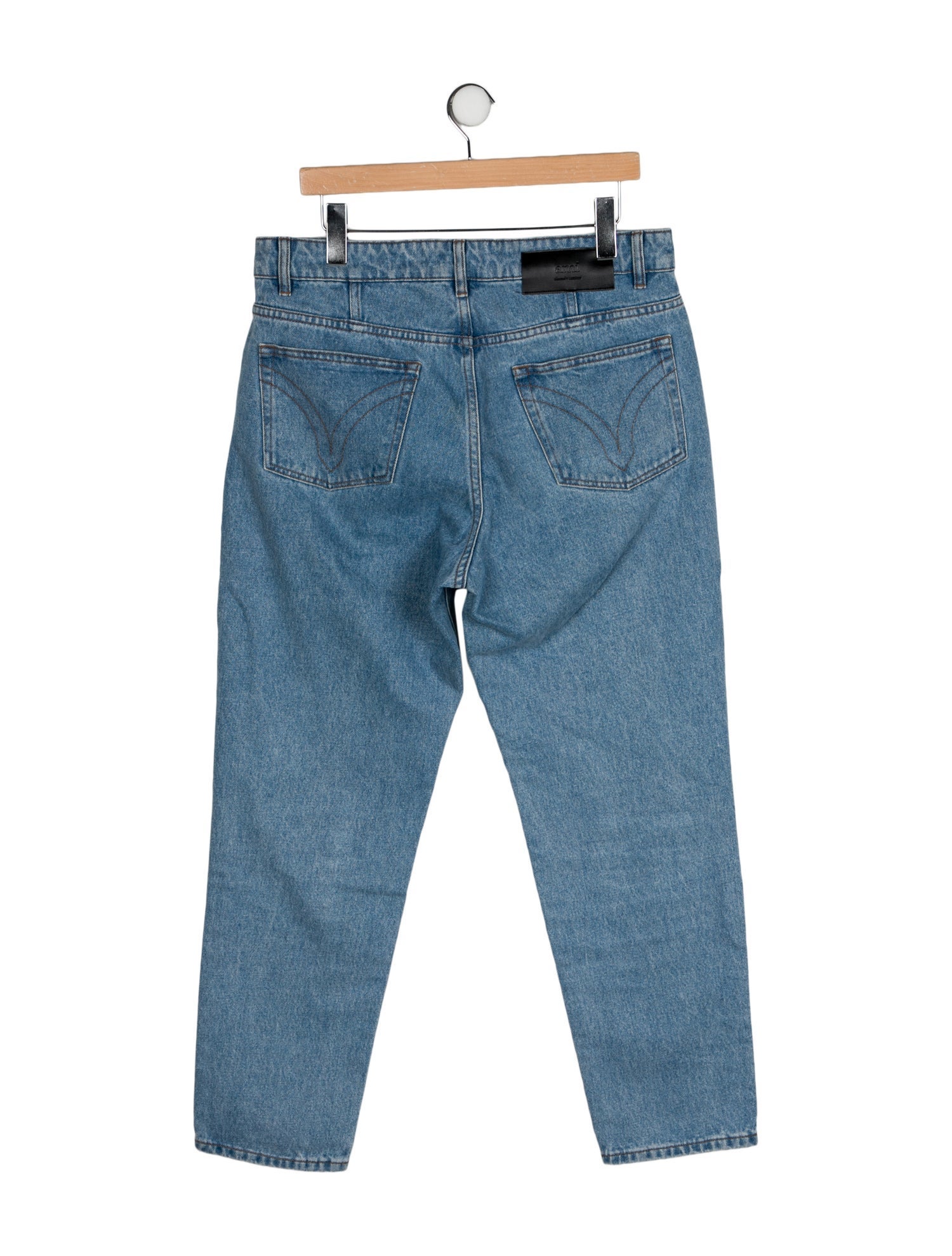 AMI Straight-Leg Jeans