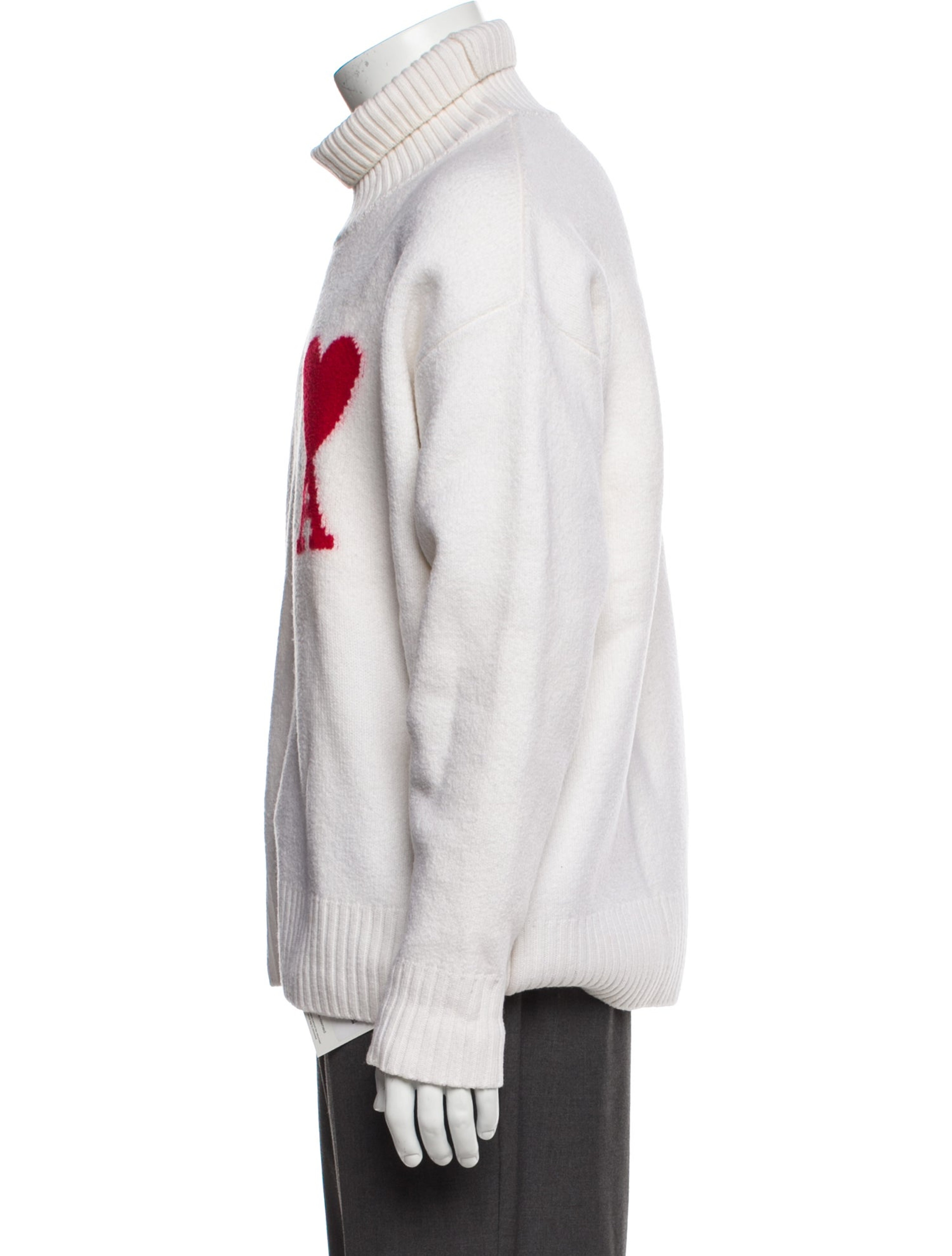Virgin Wool Graphic Print Pullover