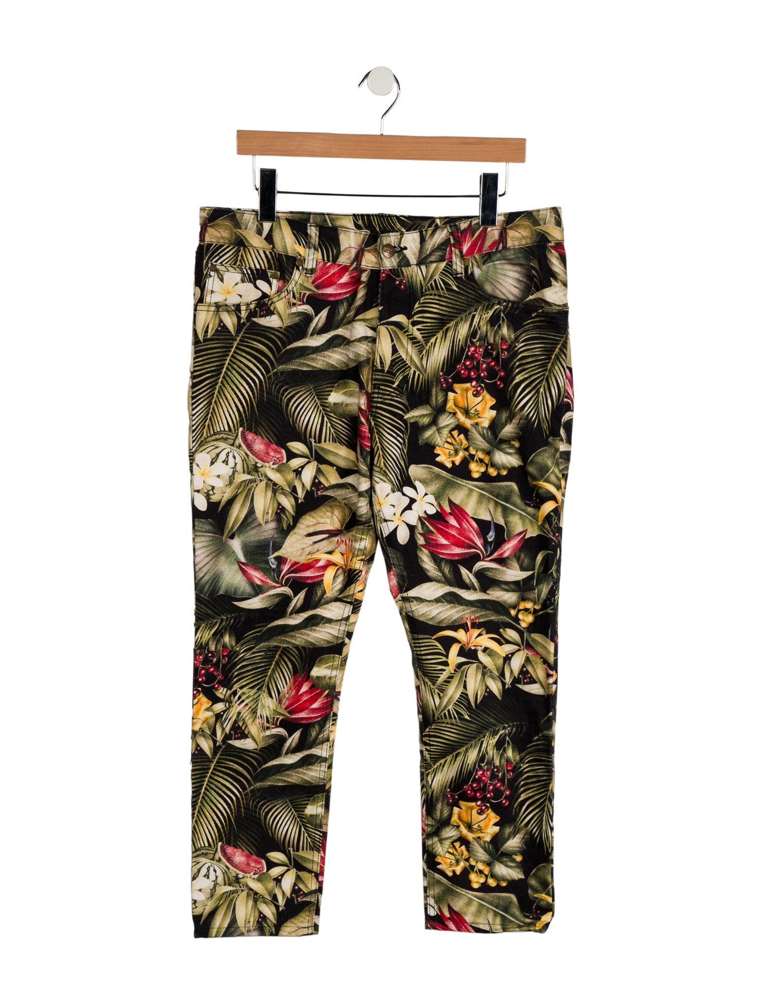 AMI Alexandre Mattiussi Printed Pants w/ Tags