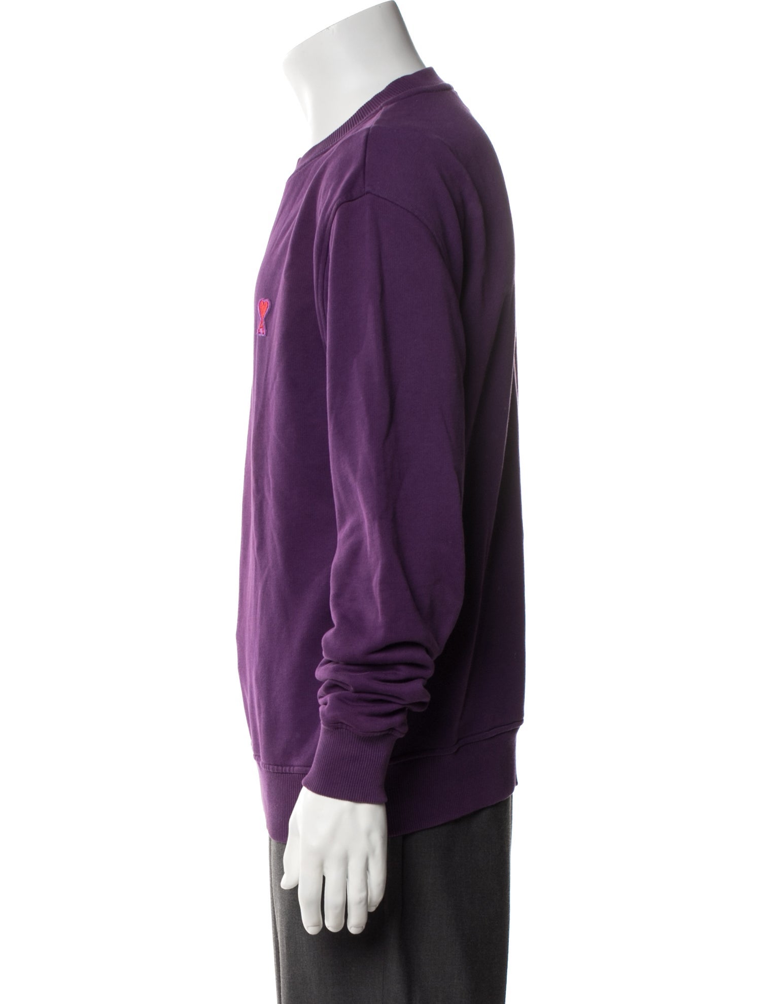 AMI Crew Neck Long Sleeve Pullover
