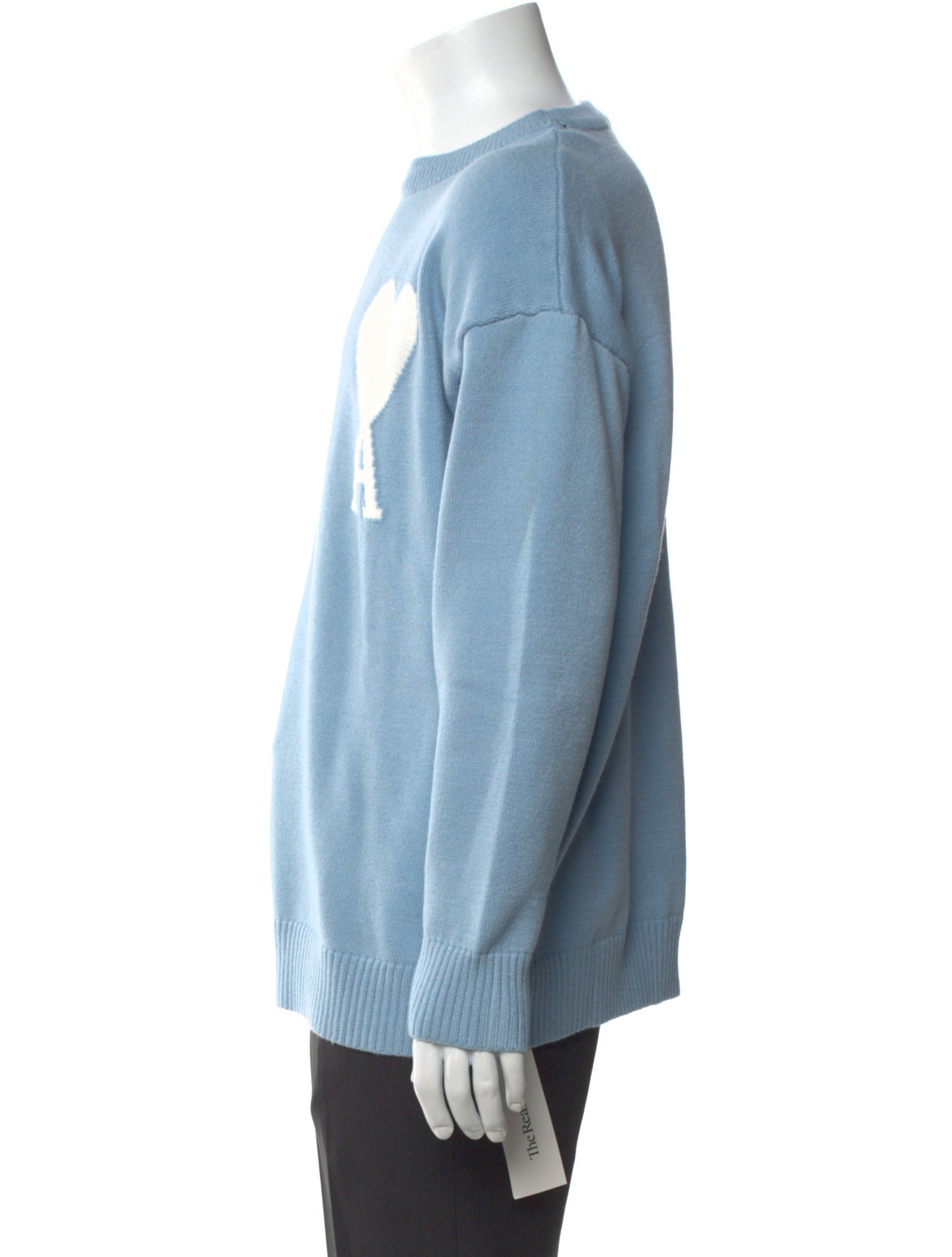 AMI Graphic Print Crew Neck Pullover w/ Tags