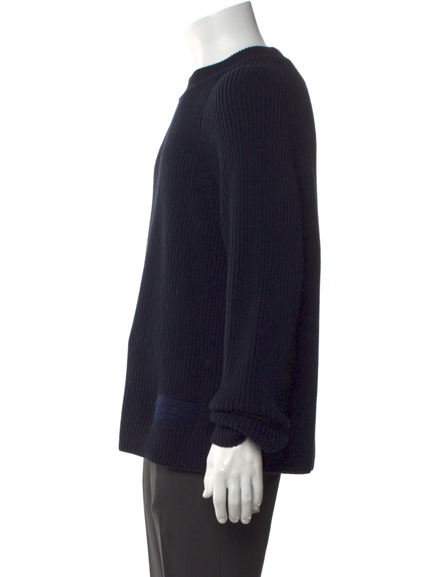 AMI Crew Neck Long Sleeve Pullover
