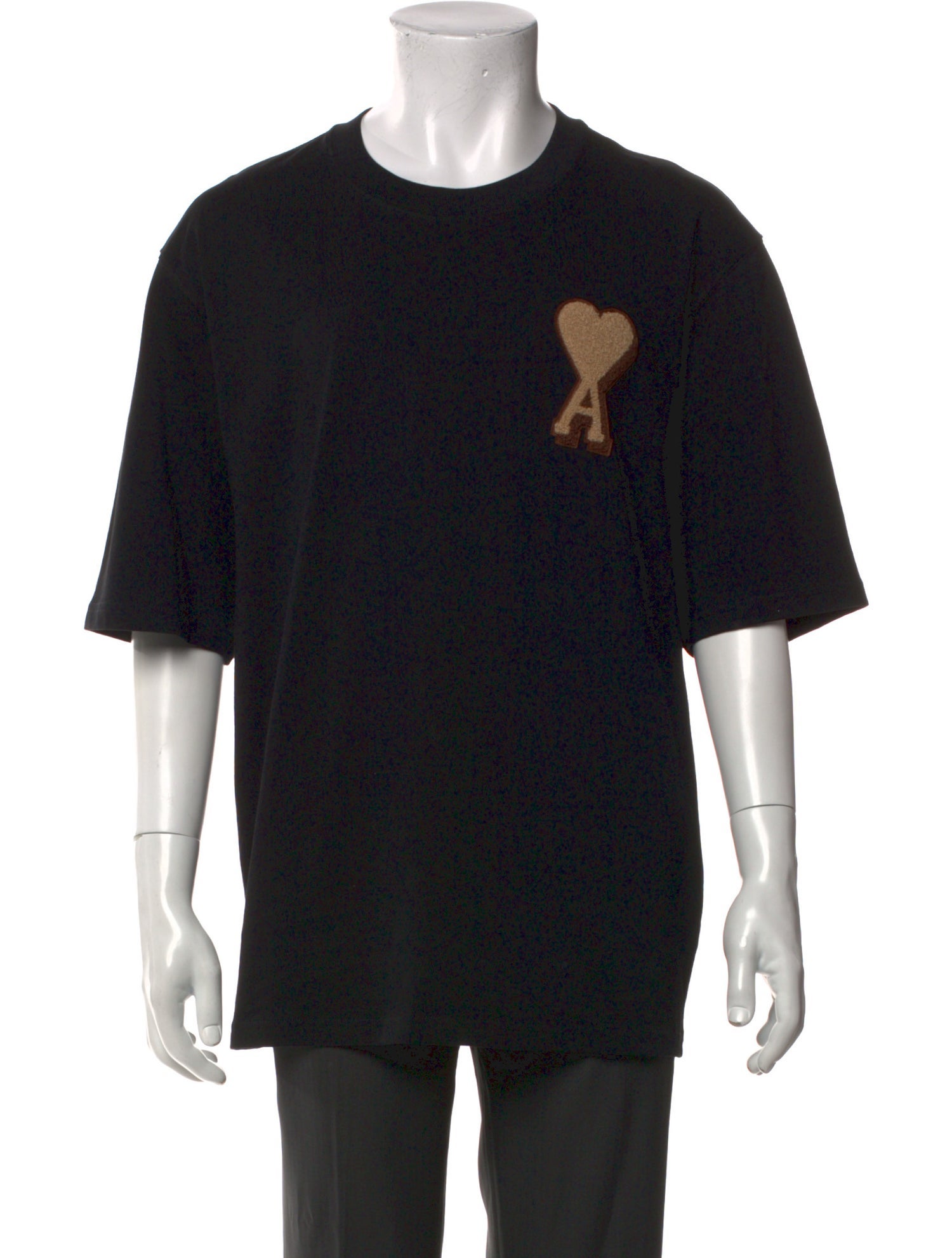 AMI Graphic Print Crew Neck T-Shirt