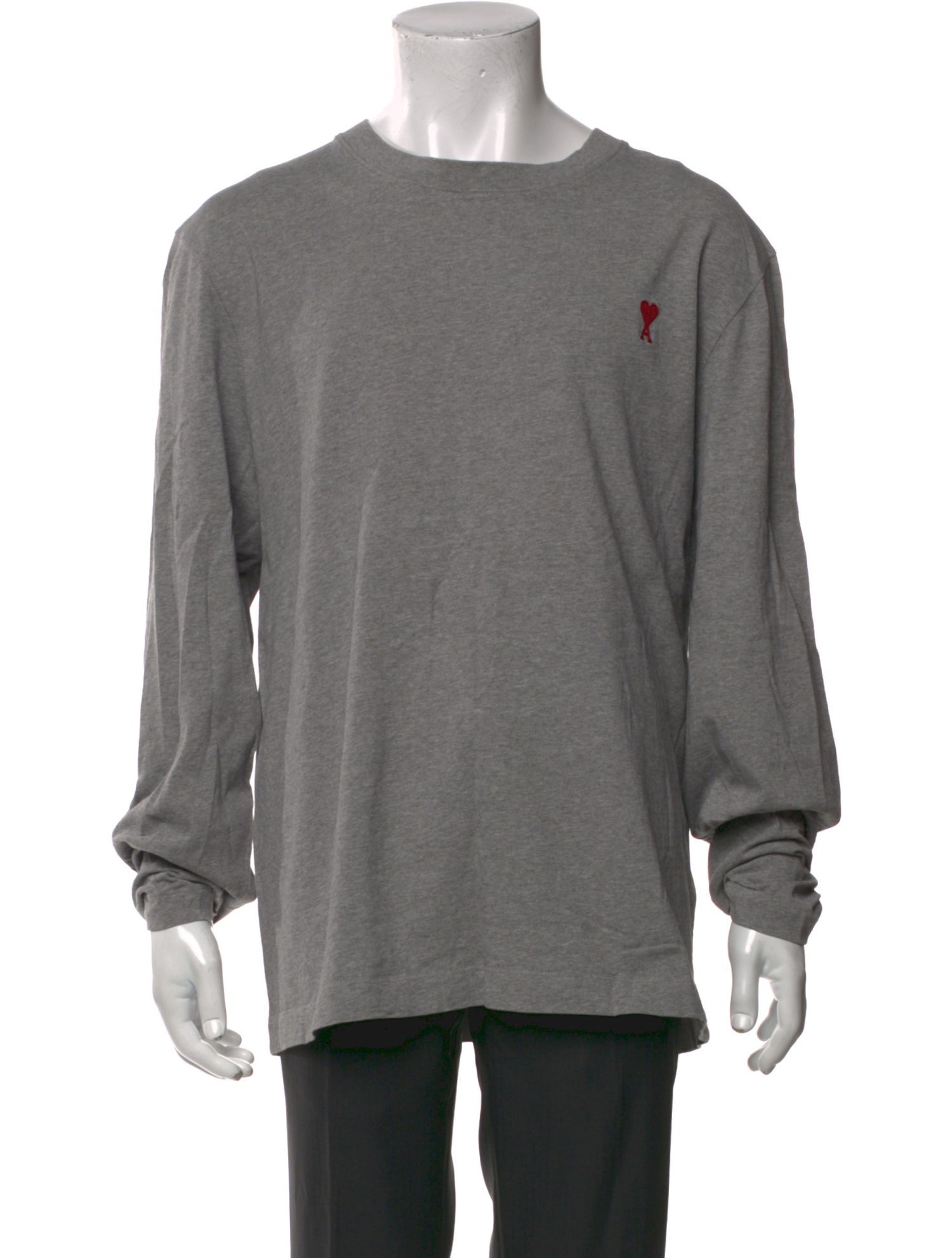 AMI Crew Neck Long Sleeve T-Shirt