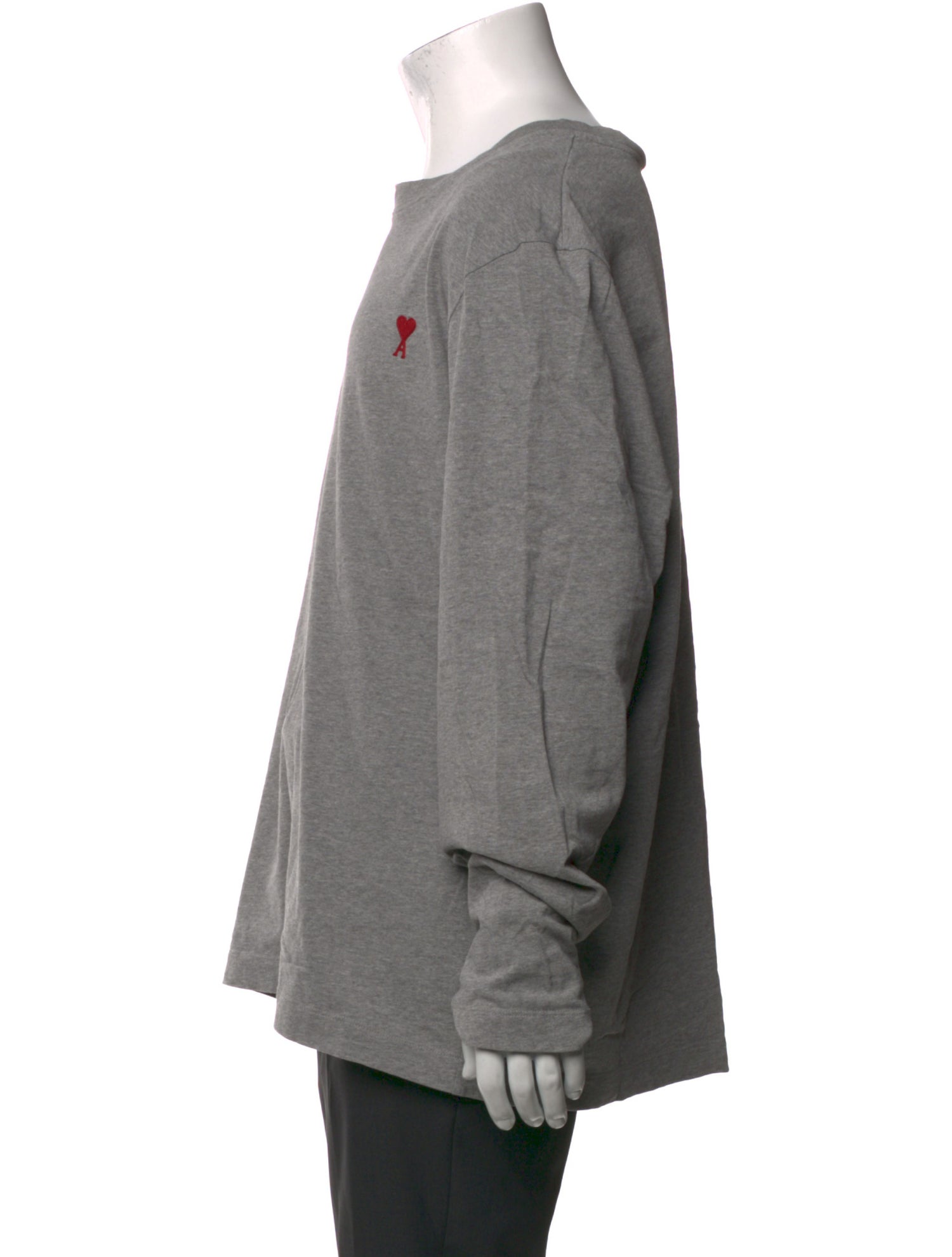 AMI Crew Neck Long Sleeve T-Shirt