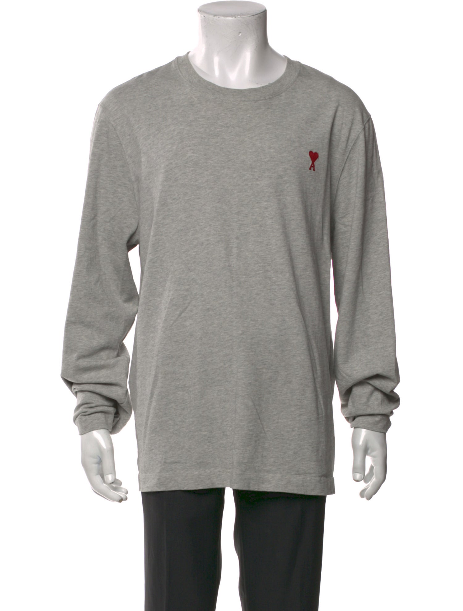 AMI Crew Neck Long Sleeve T-Shirt