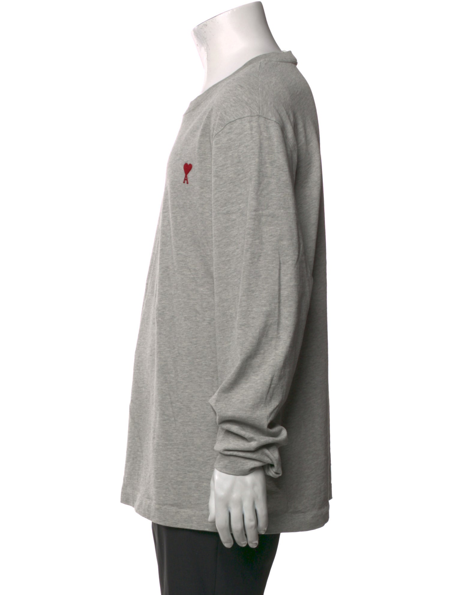 AMI Crew Neck Long Sleeve T-Shirt