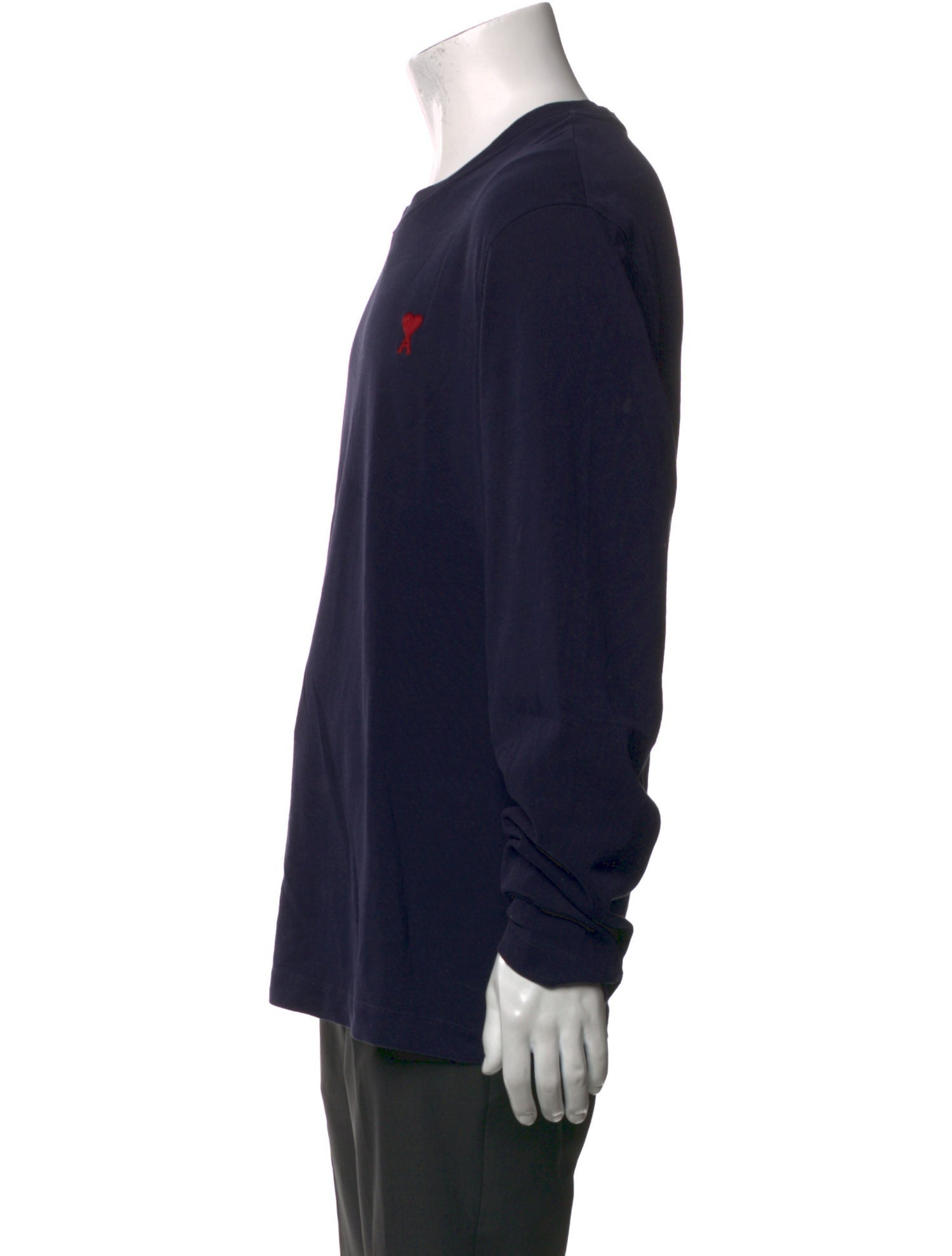 AMI Crew Neck Long Sleeve T-Shirt