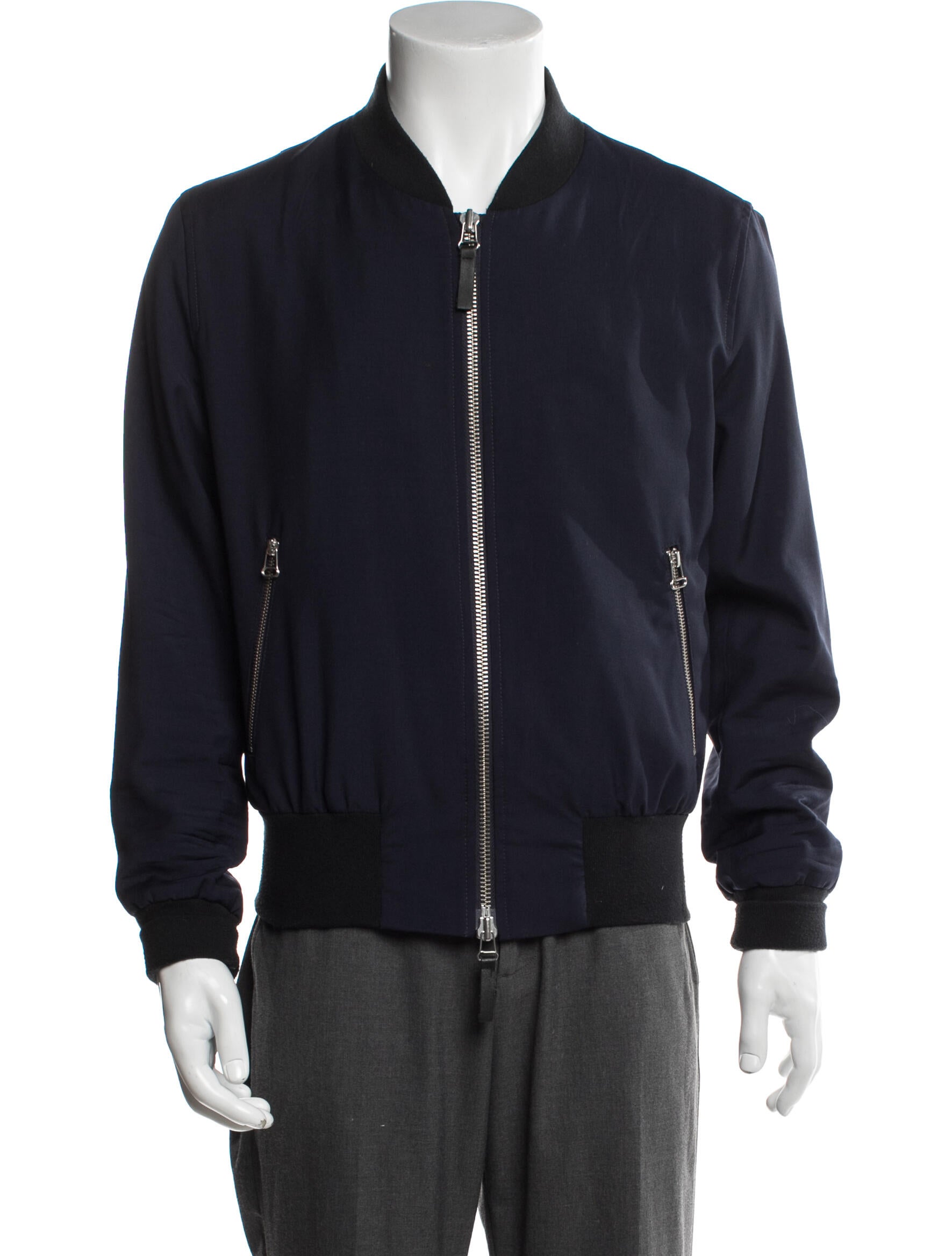 Yohji Yamamoto Pour Homme Vintage 1993 Bomber Jacket - Black