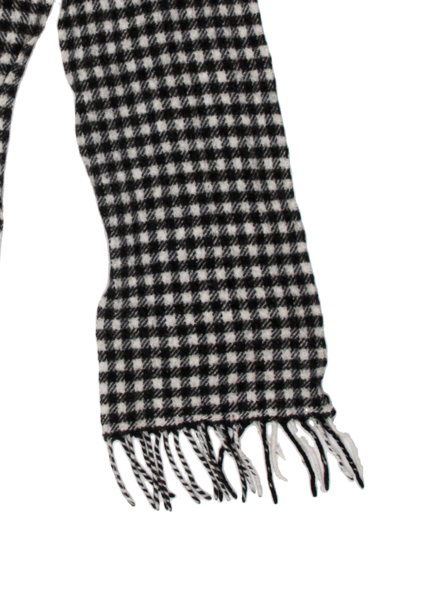 AMI Wool Printed Scarf