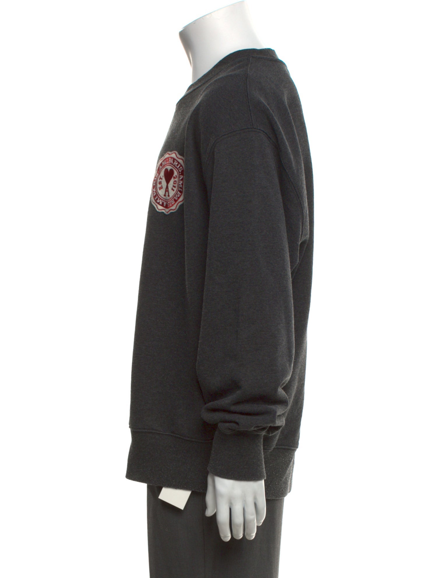 AMI Crew Neck Long Sleeve Pullover