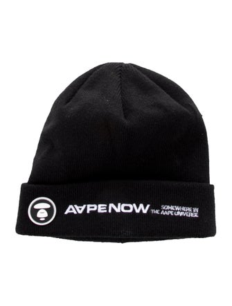 Aape by A Bathing Ape Logo Beanie