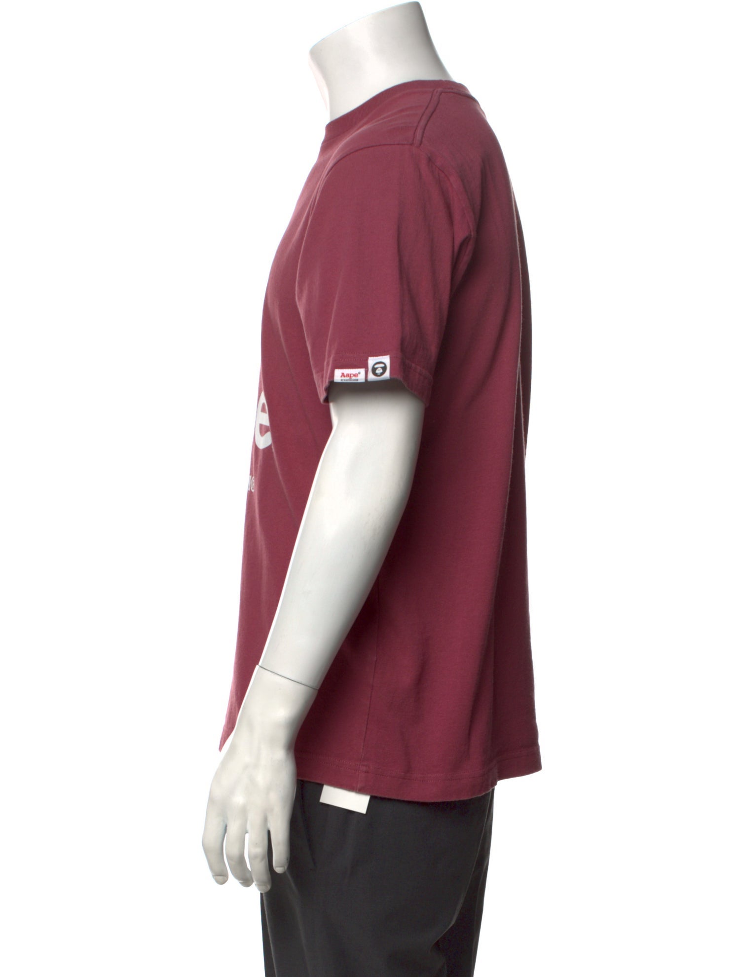 Aape by A Bathing Ape Graphic Print Crew Neck T-Shirt