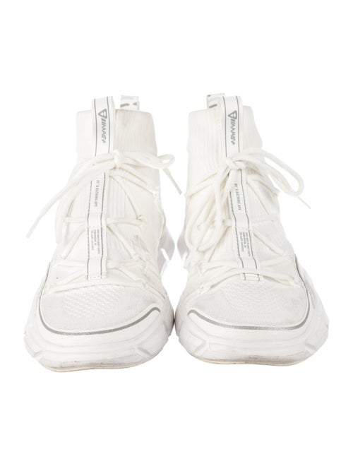 Aape by A Bathing Ape Leather Sock Sneakers