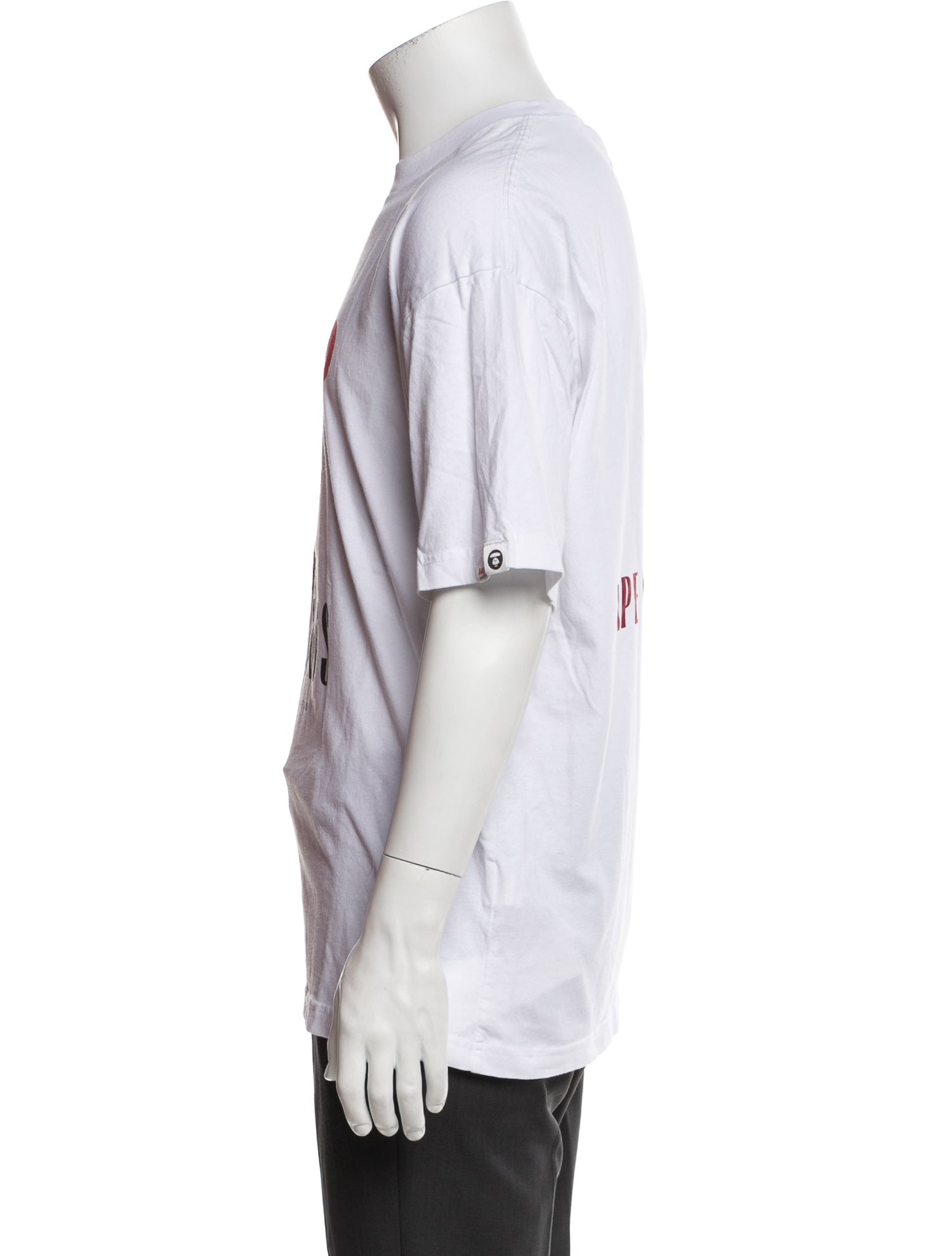 Aape by A Bathing Ape Graphic Print Crew Neck T-Shirt