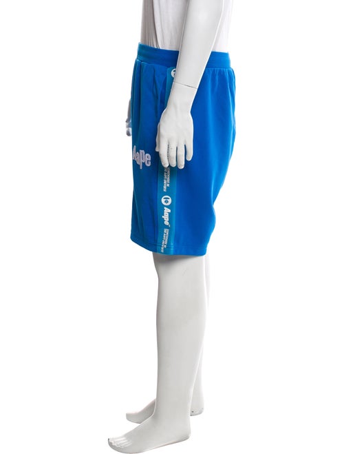 Aape by A Bathing Ape Graphic Print Jogger Shorts