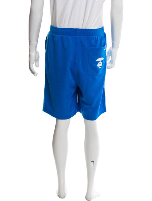 Aape by A Bathing Ape Graphic Print Jogger Shorts
