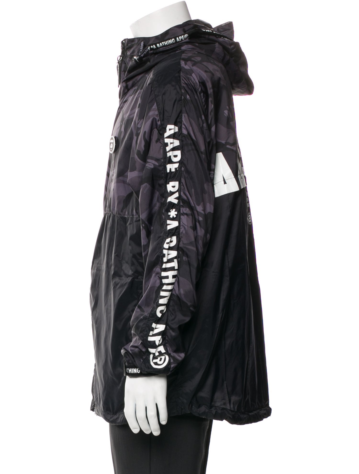 Aape by A Bathing Ape Graphic Print Windbreaker